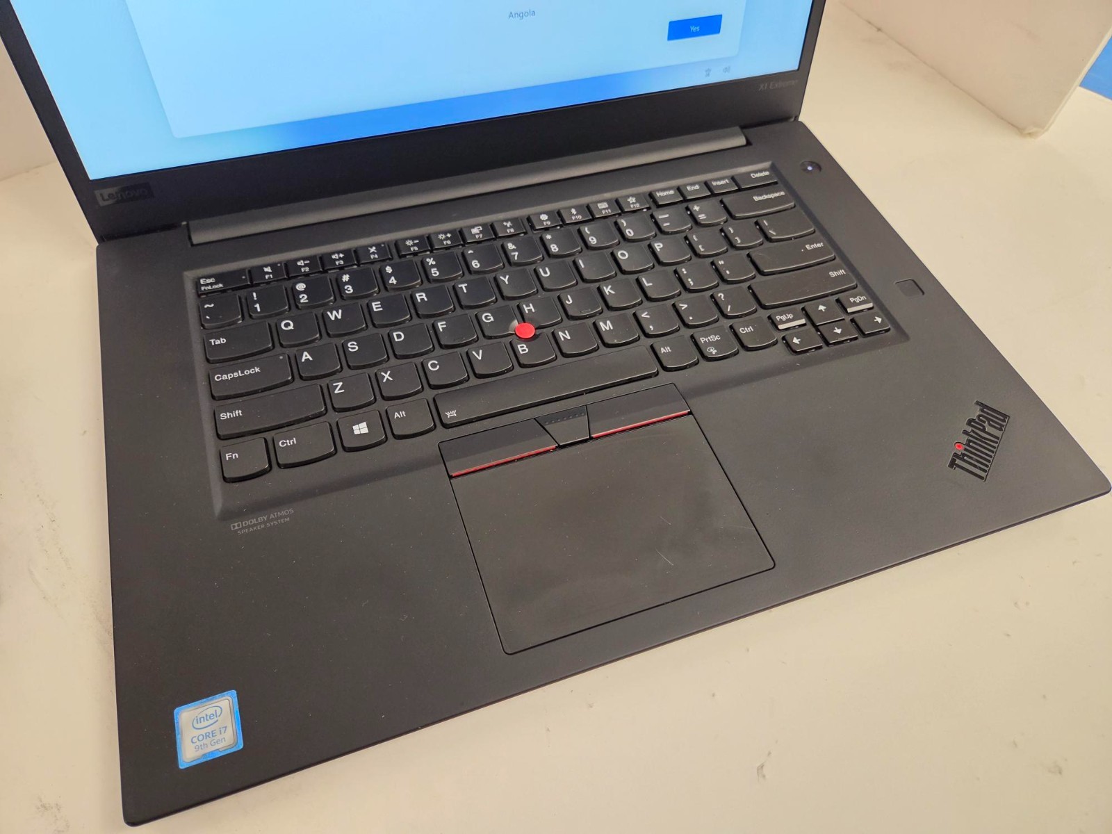 LENOVO X1 Extreme 2nd Gen 15.6″ i7-9750H 16gb 512gb 20QV0009US laptop R90Y8DD3
