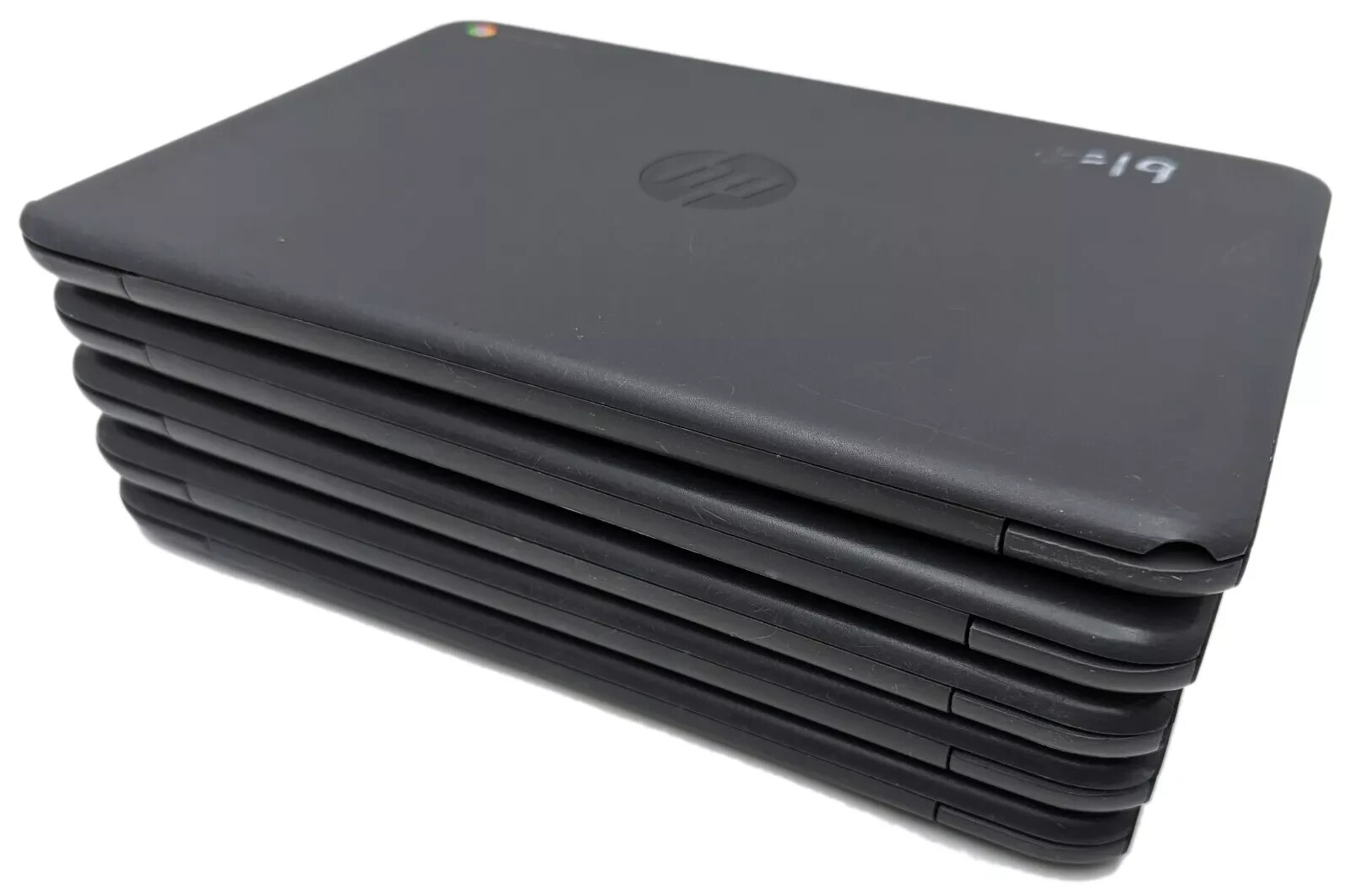 Lot of 5 HP Chromebook 11 G6 EE 11.6″ Celeron N3350 1.10GHz 4GB RAM 16GB eMMC