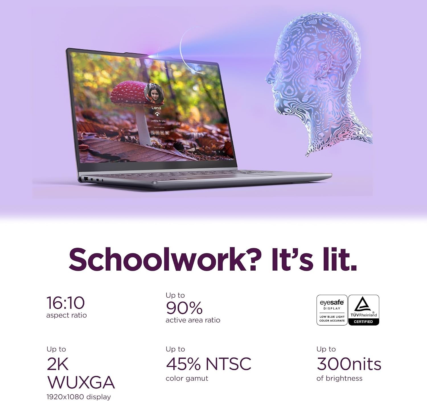 Lenovo IdeaPad 5 2-in-1 16″ WUXGA IPS Touchscreen Display Laptop – AMD Ryzen AI