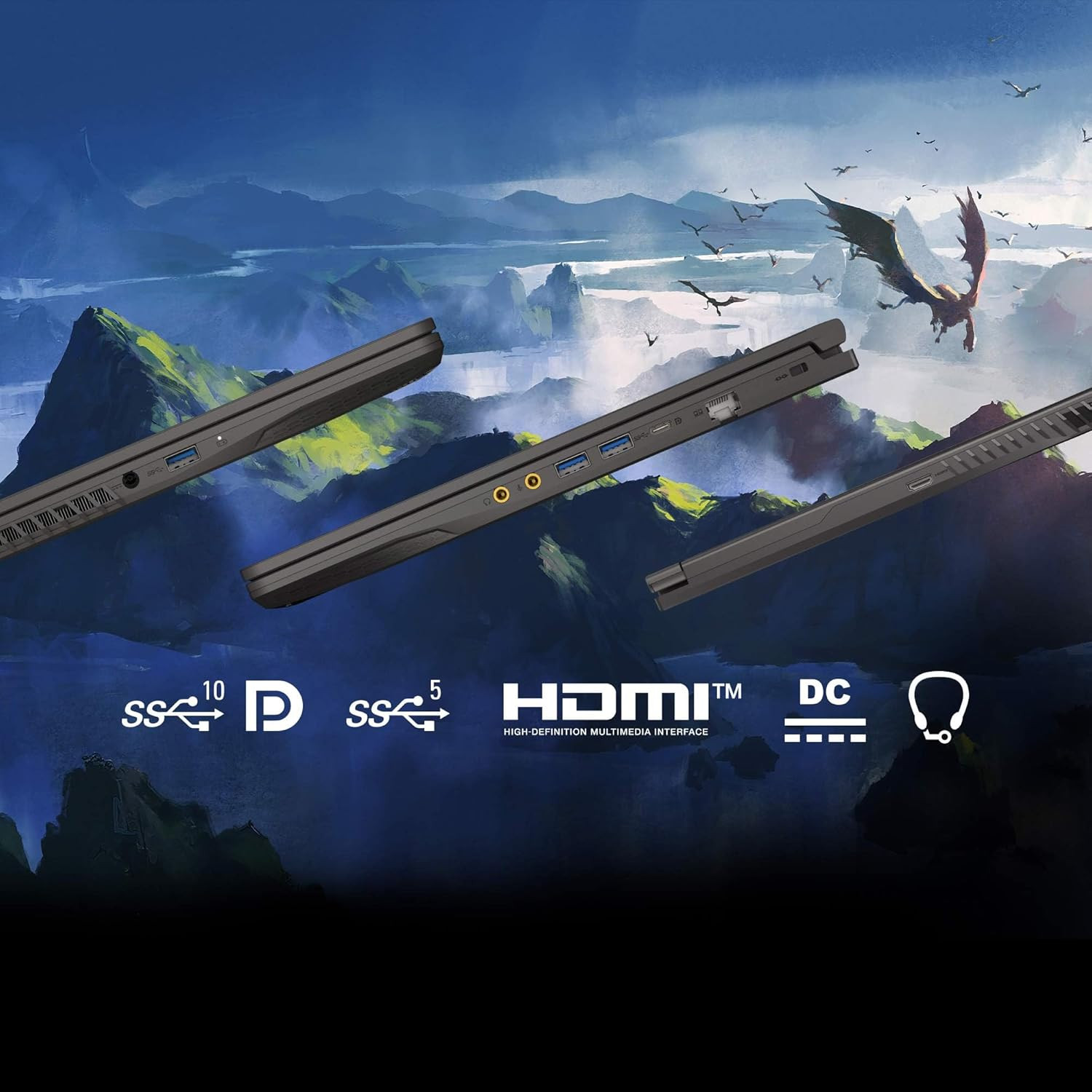 Thin 15 B13VE-1697CA 15.6″ 144Hz Gaming Laptop Intel® Core™ I5-13420H RTX 4050 1