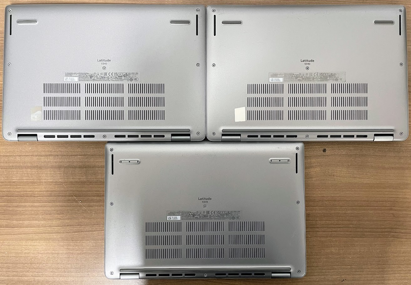 LOT 3 Dell Latitude 5340 W10 13.3 FHD i5-1345 1.60GHz 8gb RAM 256gb SSD BSL READ