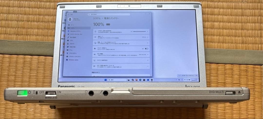 Panasonic Let’s note Core i5-5300U 4GB SSD 360GB Office2024 Win11Pro With AC