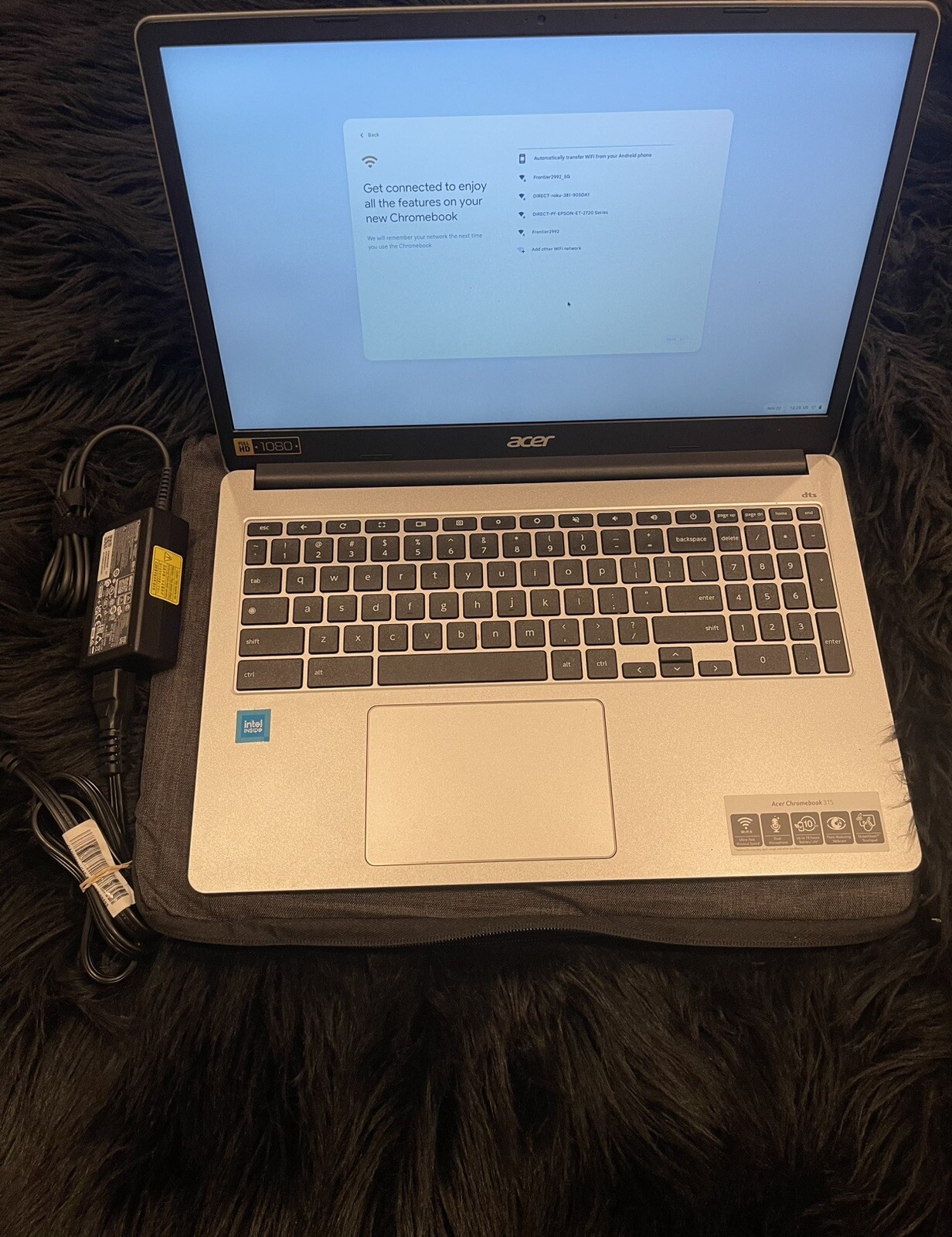 Acer 315 Chromebook 15.6″ 4GB 64GB Intel CeleronN4500 2.8GHz Excellent Condition