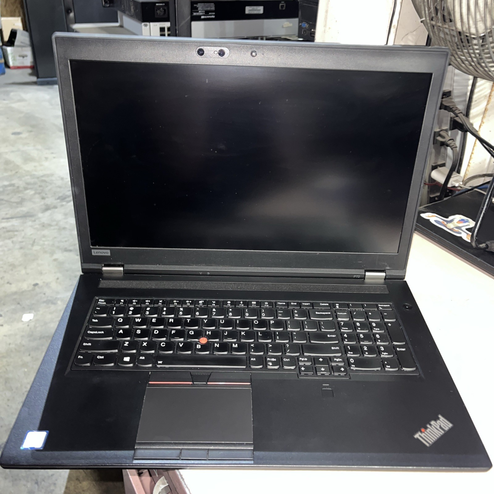 LENOVO THINKPAD P72 INTEL CORE I7-8750H 2.20GHZ 16GB RAM NO HD
