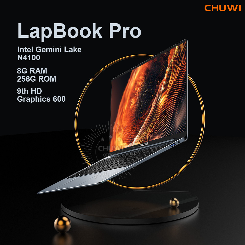 CHUWI Lapbook Pro 14.1″ Windows10 Laptop Intel N4100 Quad Core 8GB DDR4 256G SSD