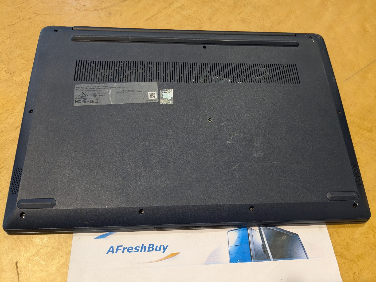 Lenovo IdeaPad 3 17ALC6 Ryzen 5500U 2.1Ghz 12GB Ram 256GB SSD No OS/AC