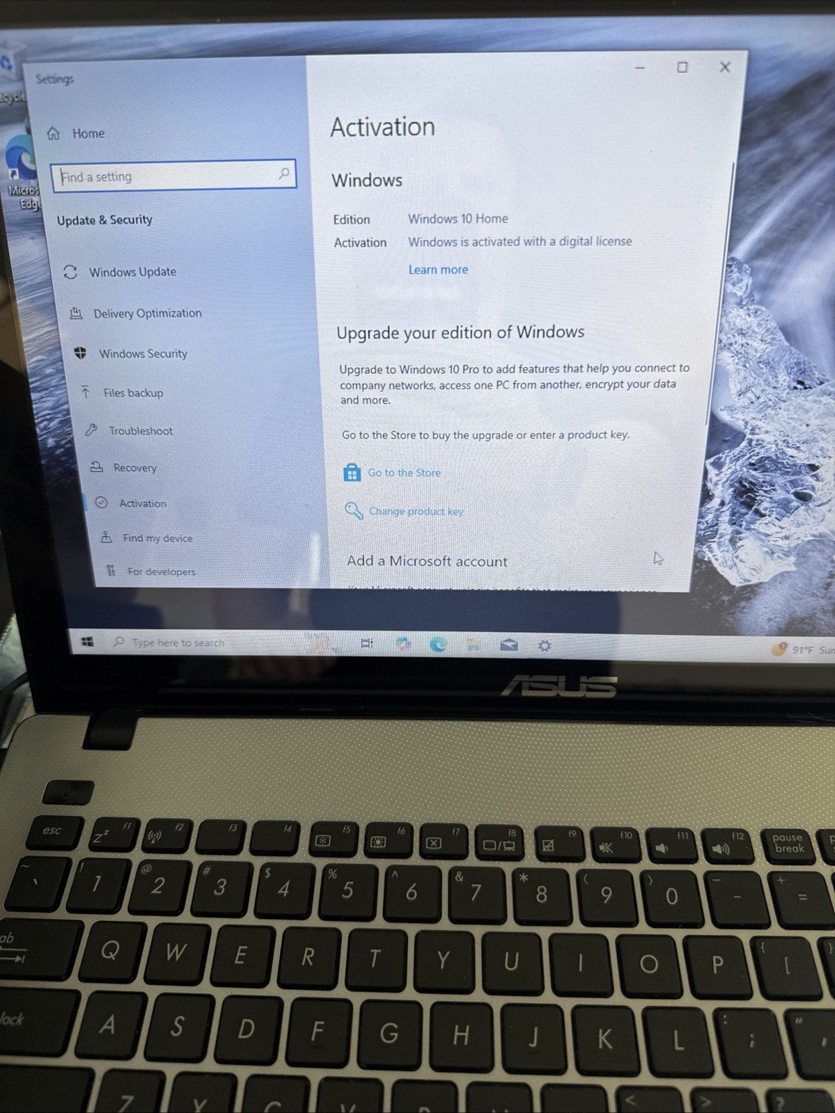 ASUS X550C 15.6 intel i3-3217U 1.8Ghz Ram DDR3 8GB SSD 120Gb OEM Adapter Win10 H