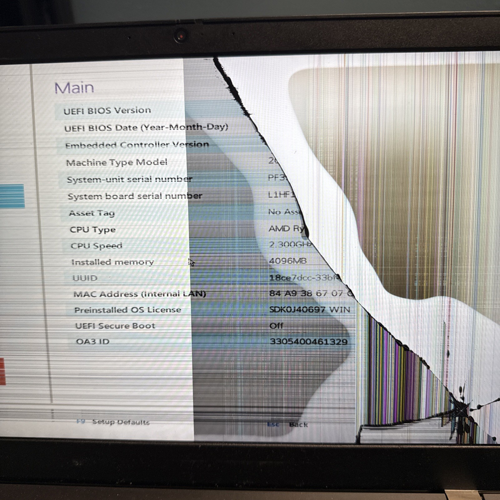 Lenovo ThinkPad L15 G2 15.6″ Ryzen 5 Pro 4650U NO RAM No HDD Parts Repair