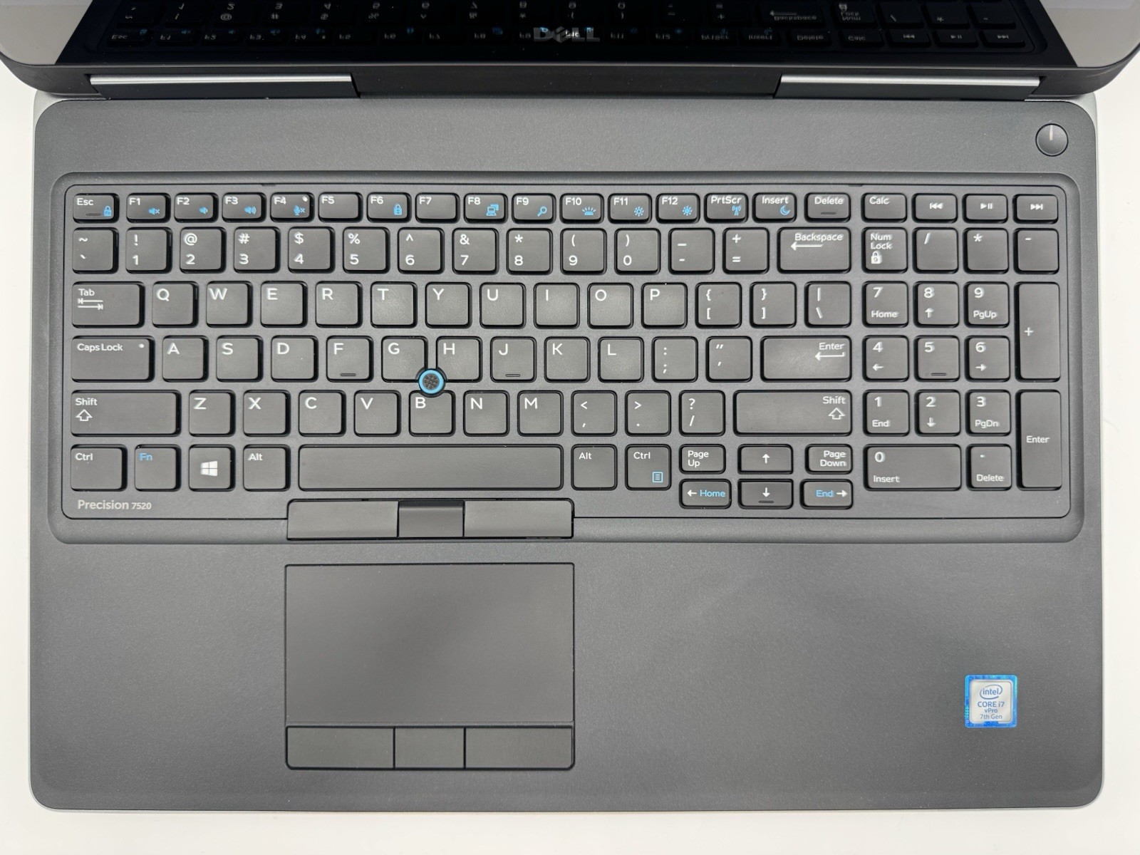 Dell Precision 7520 i7-7820HQ@2.90GHz 32GB RAM 500GB SSD NVMe Win11p Touchscreen