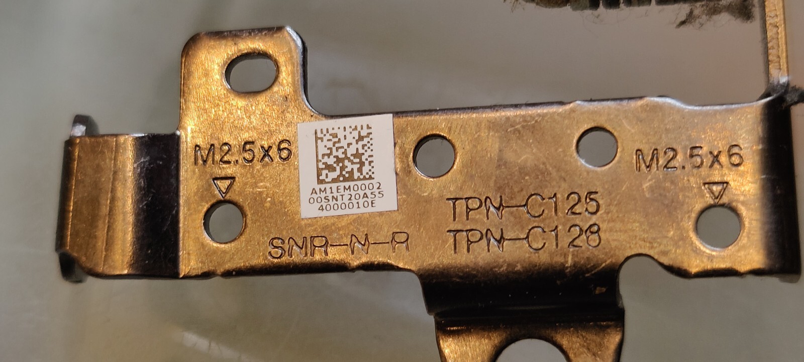 HP 15-AY 250 G4 255 G4 15-AC 15-AR HINGES CERNIERE AM1EM000200 AM1EM000100