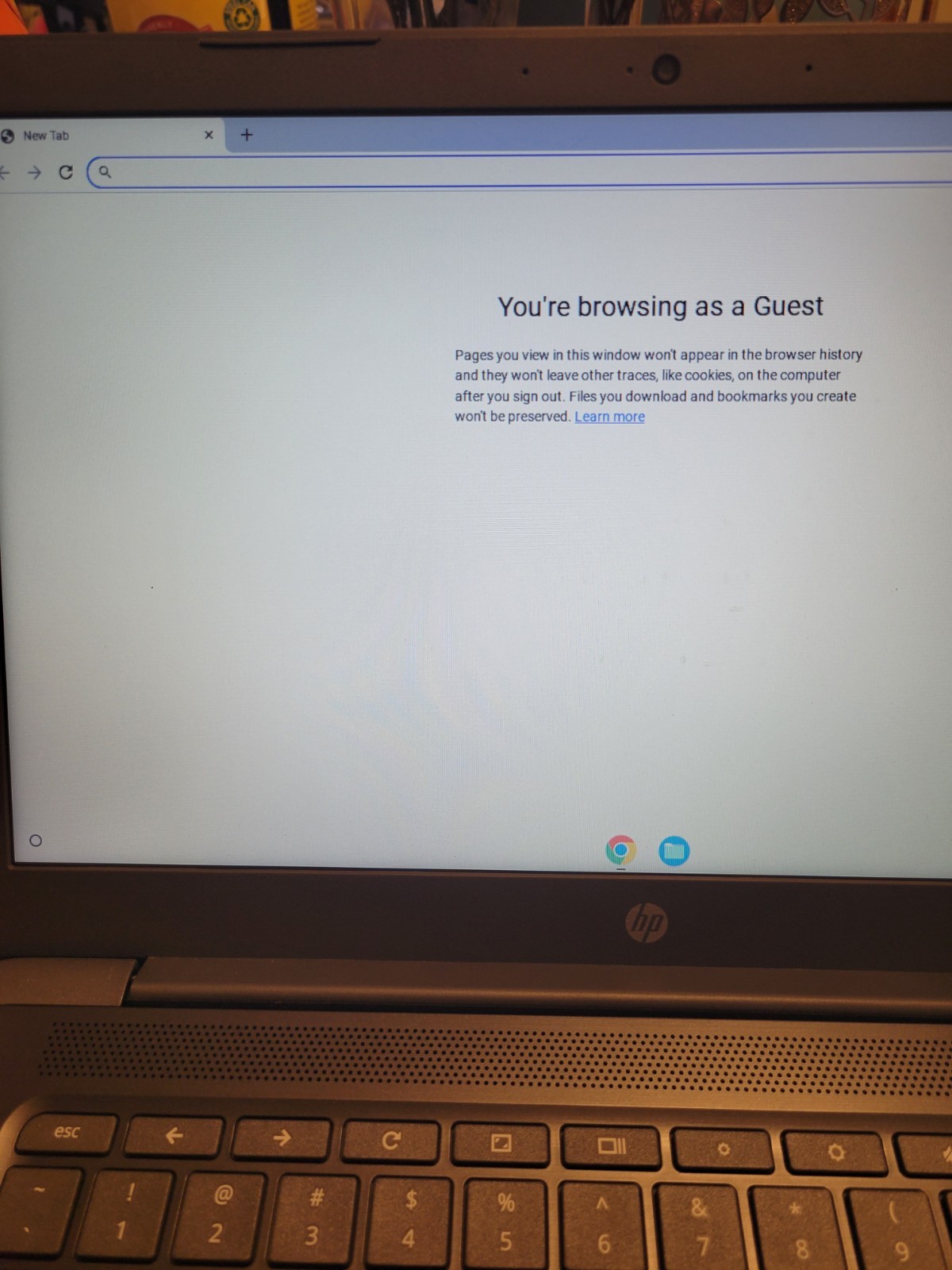HP ChromeBook 14A G5 14″ Laptop AMD-9120C 4GB RAM 32GB eMMC ChromeOS