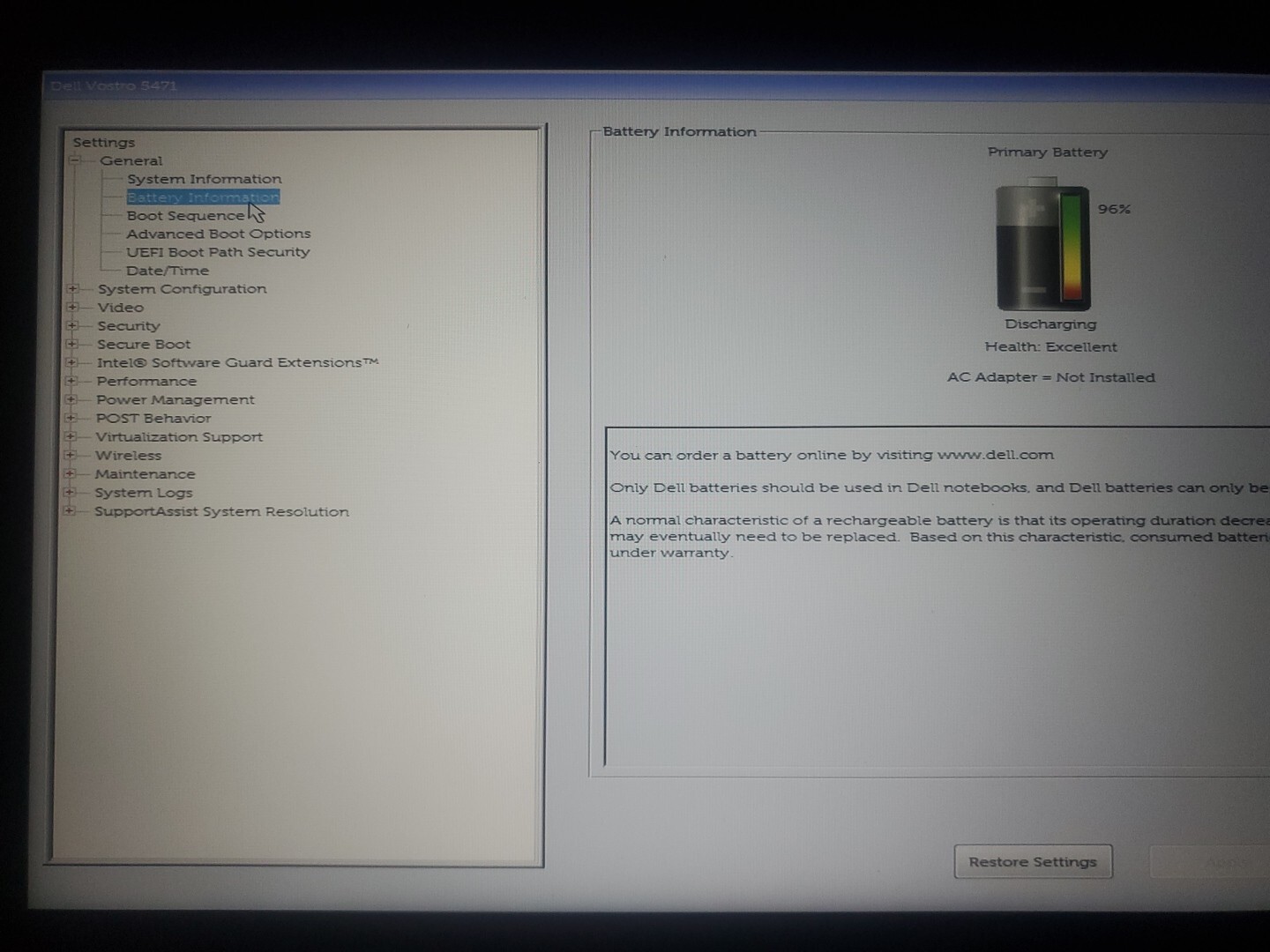 Dell Vostro 5471 – 14″ Intel Core i5-8250U 8GB DDR4 256GB