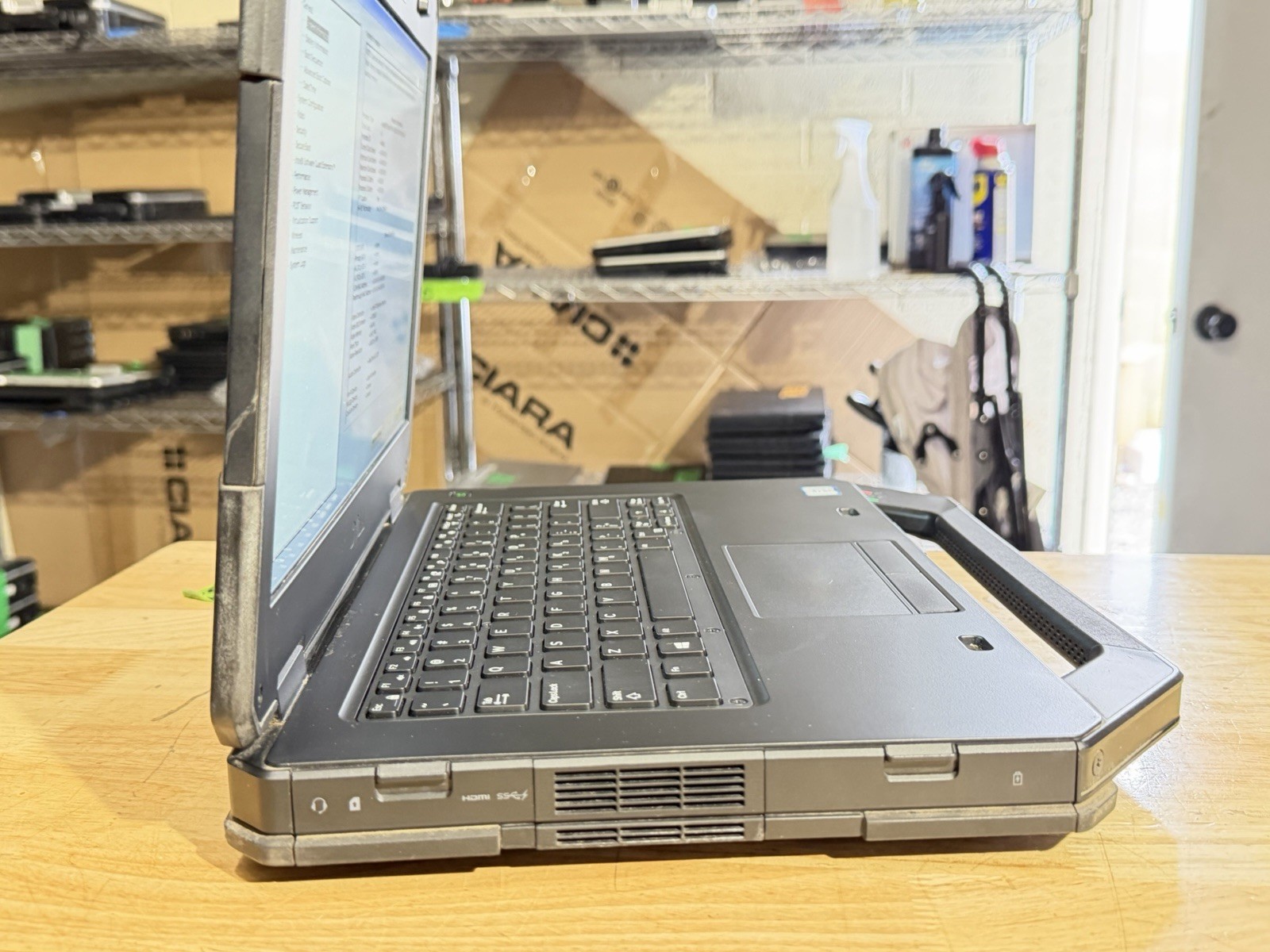 Dell Latitude 14 Rugged 5414(i5-6300U, 8GB RAM, Boot To Bio)NO HD/CADDY/ADAPTER