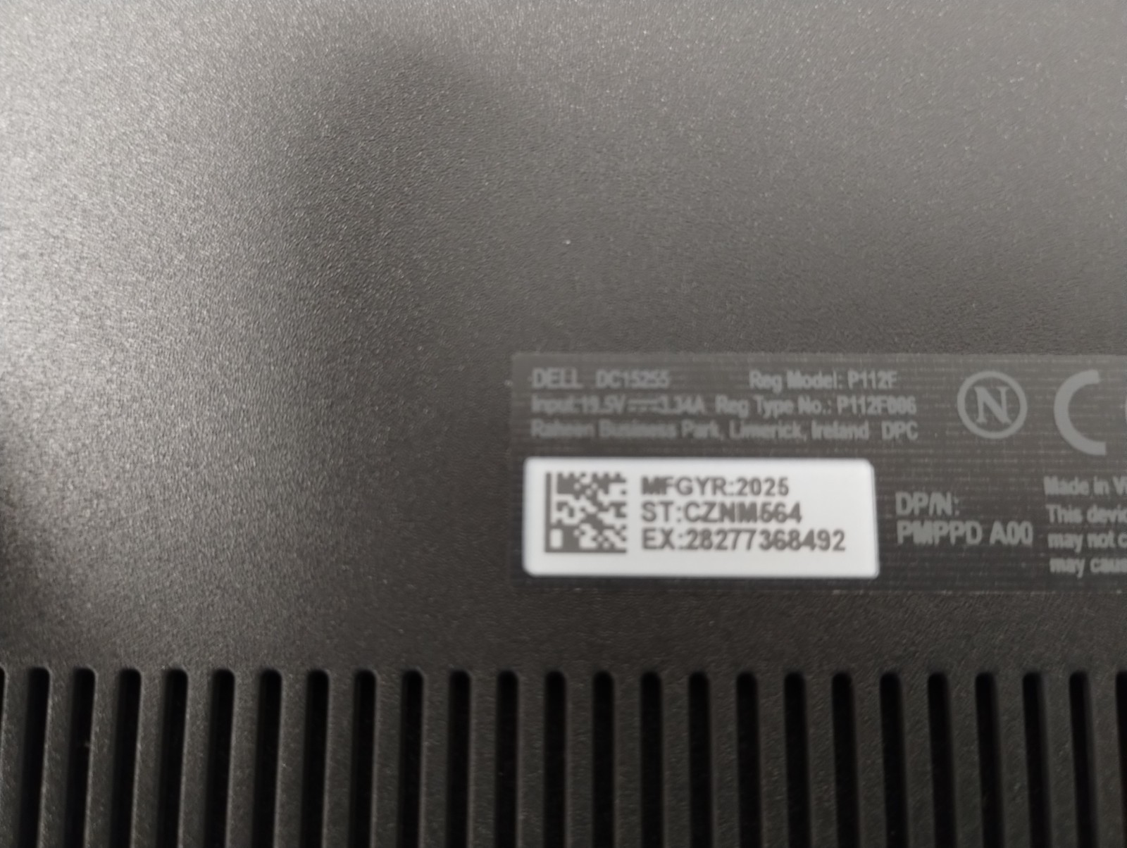 DELL 15 DC15255 G8MK9, AMD Ryzen 7 7730U, 2.00 GHz, 16 GB RAM, 512 GB NVMe