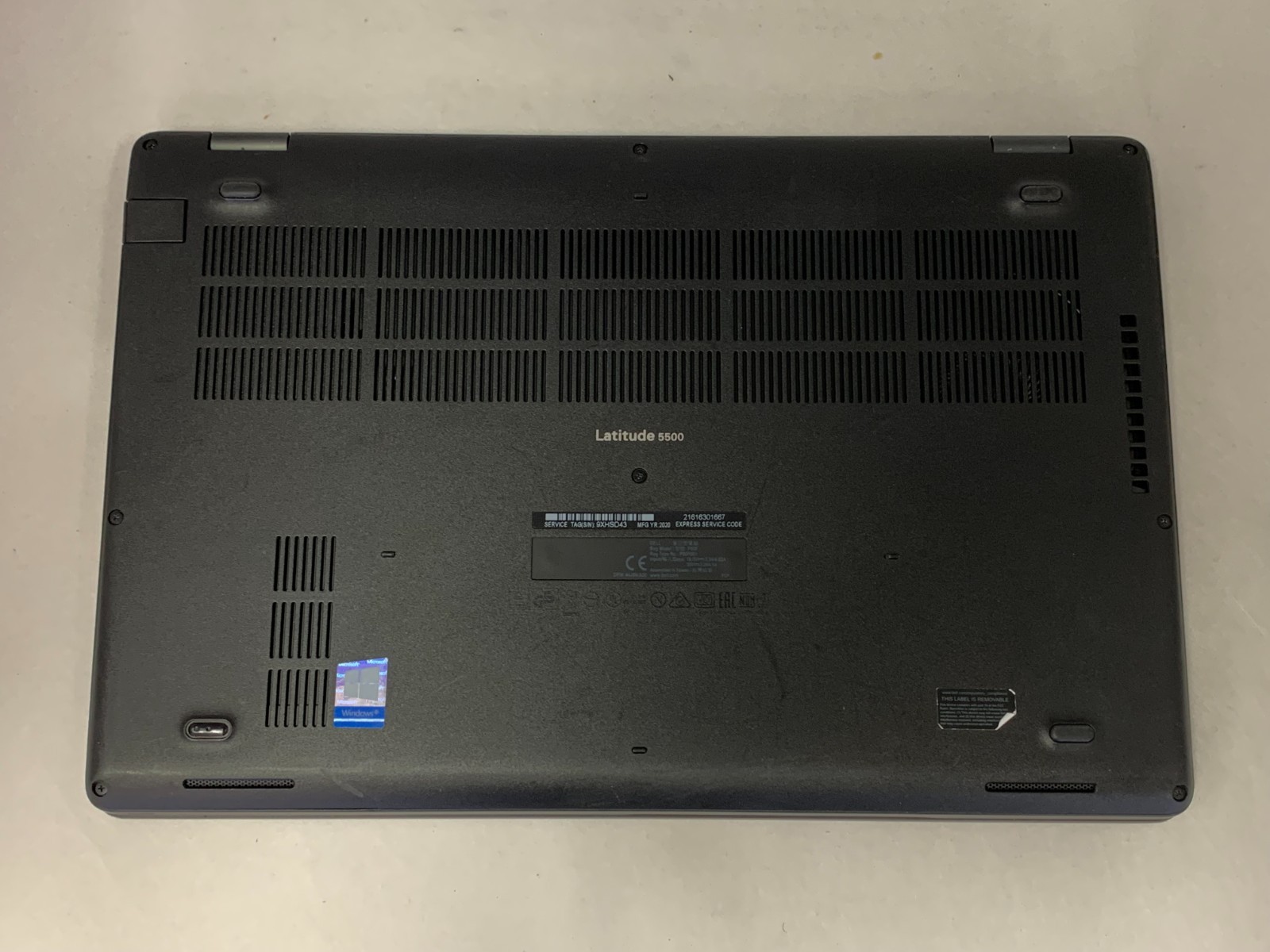 Dell Latitude 5500 15.6″ FHD i7-8665U 1.9GHz 16GB 256GB W11P Read