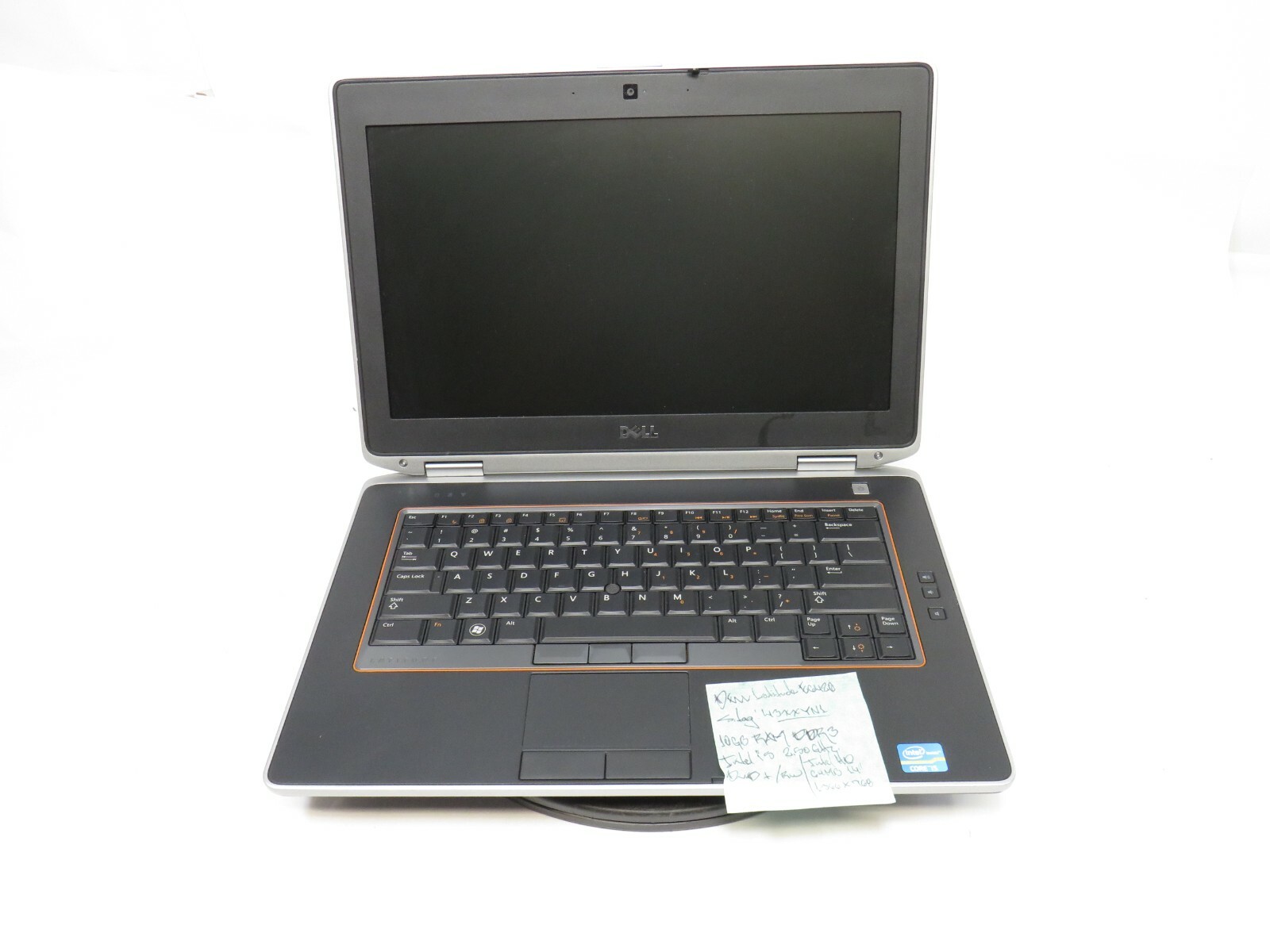 Dell Latitude E6420 S. Tag: 43XXYN1 10GB RAM Intel i5 2.5GHz Boots to BIOS AS IS