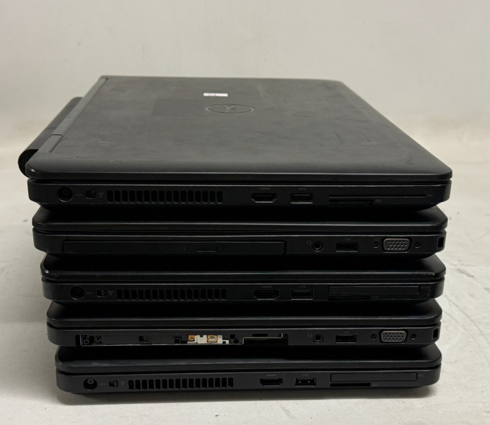 Dell Latitude E5540 15.6″ (i5/i7 4th Gen – Mixed RAM – NO OS/HDD) – Lot of 5