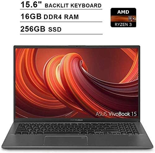 2020 ASUS VivoBook 15 15.6 Inch FHD 1080P Laptop (AMD Ryzen 3 3200U up to 3.5GHz