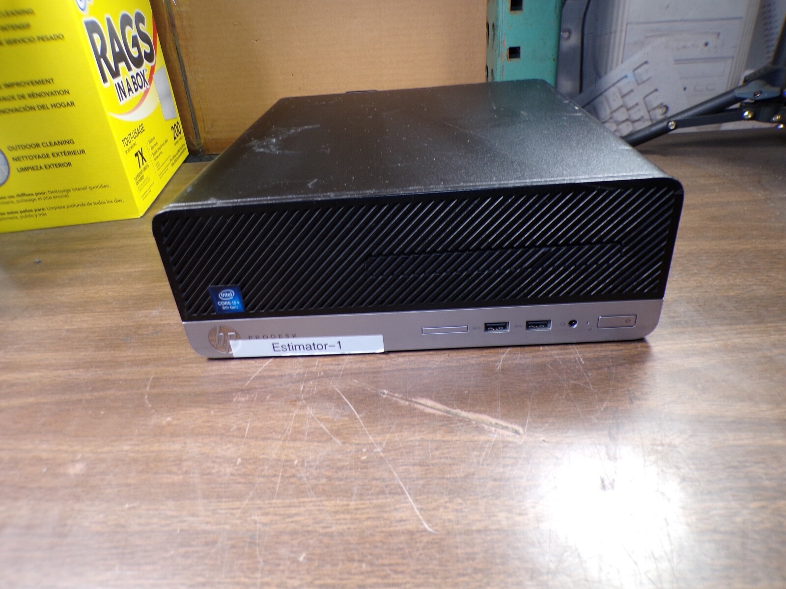 HP PRODESK 400G5 INTEL CORE i5-8500 3.00GHZ 8GB RAM **NO HD/ NO CADDIE/ NO OS