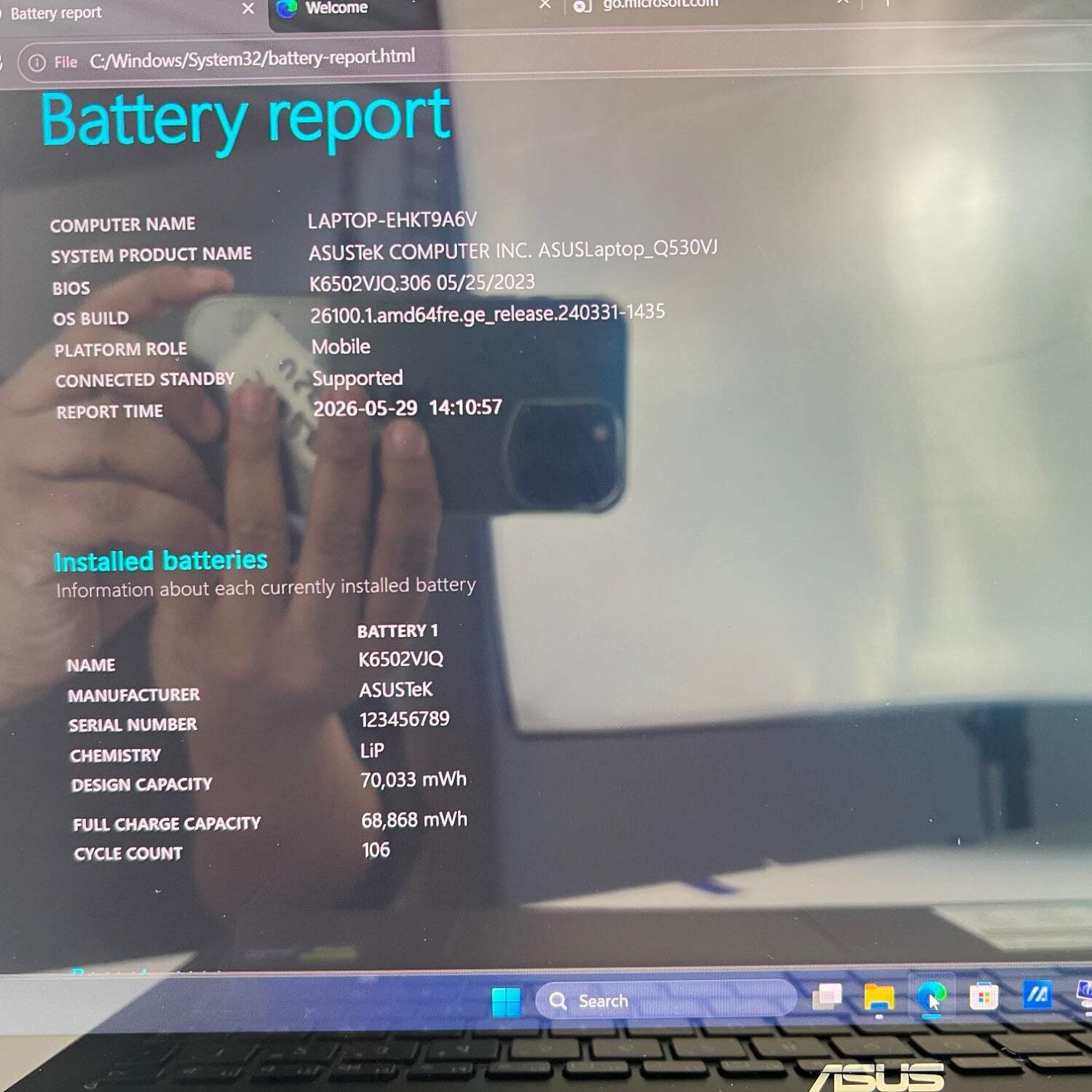 Asus Creator Laptop Q OLED 15.6″ i7-13620H 16GB 512GB GeForce RTX 3050