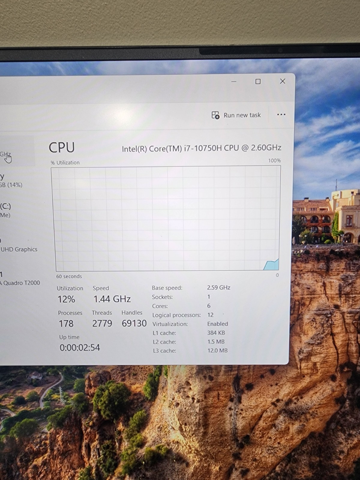 C Dell Precision 5750 i7-10750H – 32GB Ram – 512GB SSD – T2000 – NO AC SEE PICS