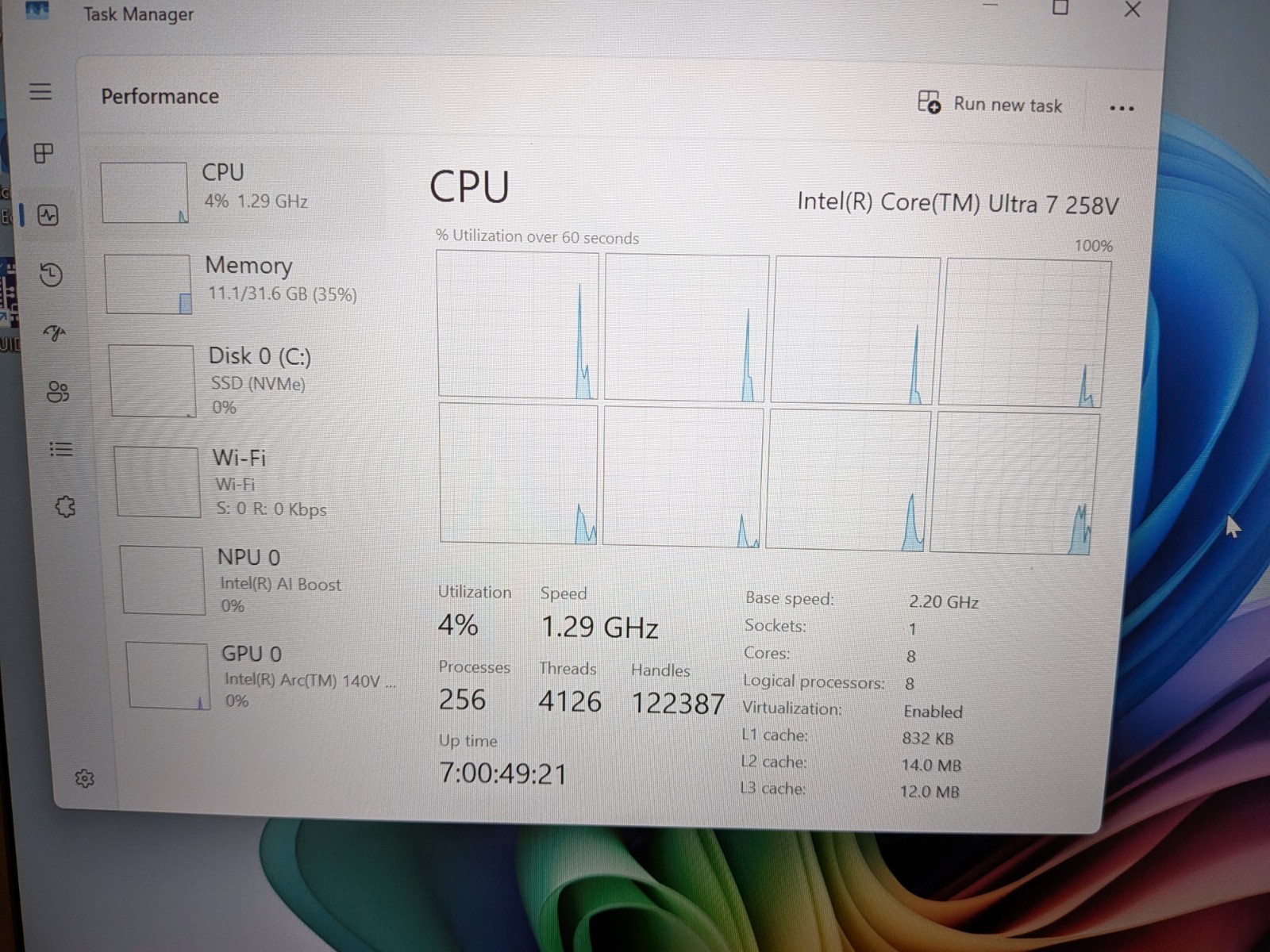 Acer Aspire 14 AI Core Ultra 7 258V 32GB 1TB SSD ARC 140V Graphics