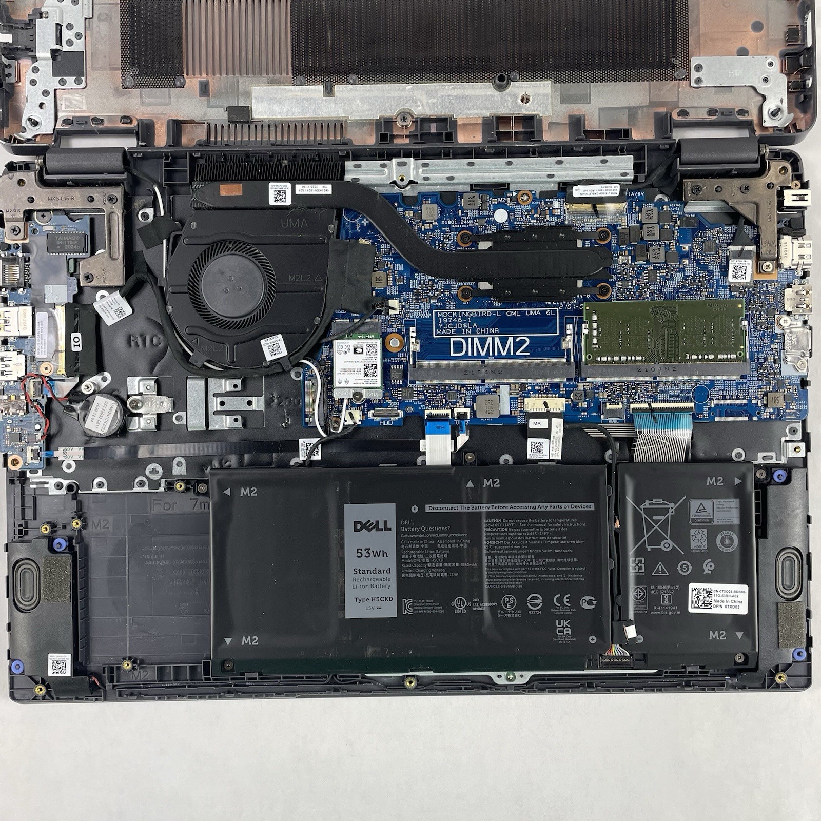 Dell Latitude 3510 15.6″ i7-10510U 1.80 GHz 8 GB RAM No SSD/OS/AC – Bad M.2