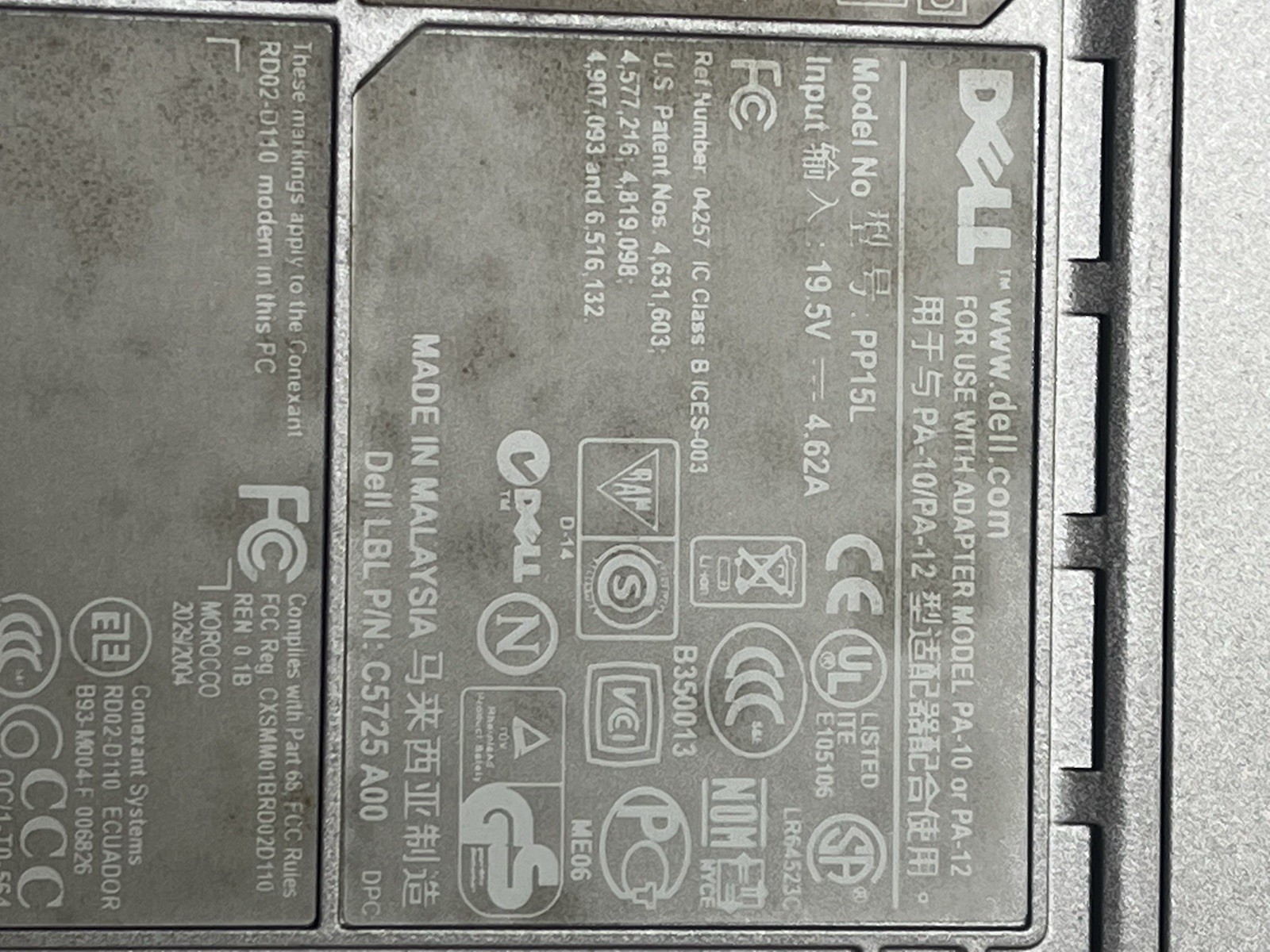 💻Dell Latitude D810 FOR PARTS AS IS Computer Parts Only No Charger 1 Day Ship👍