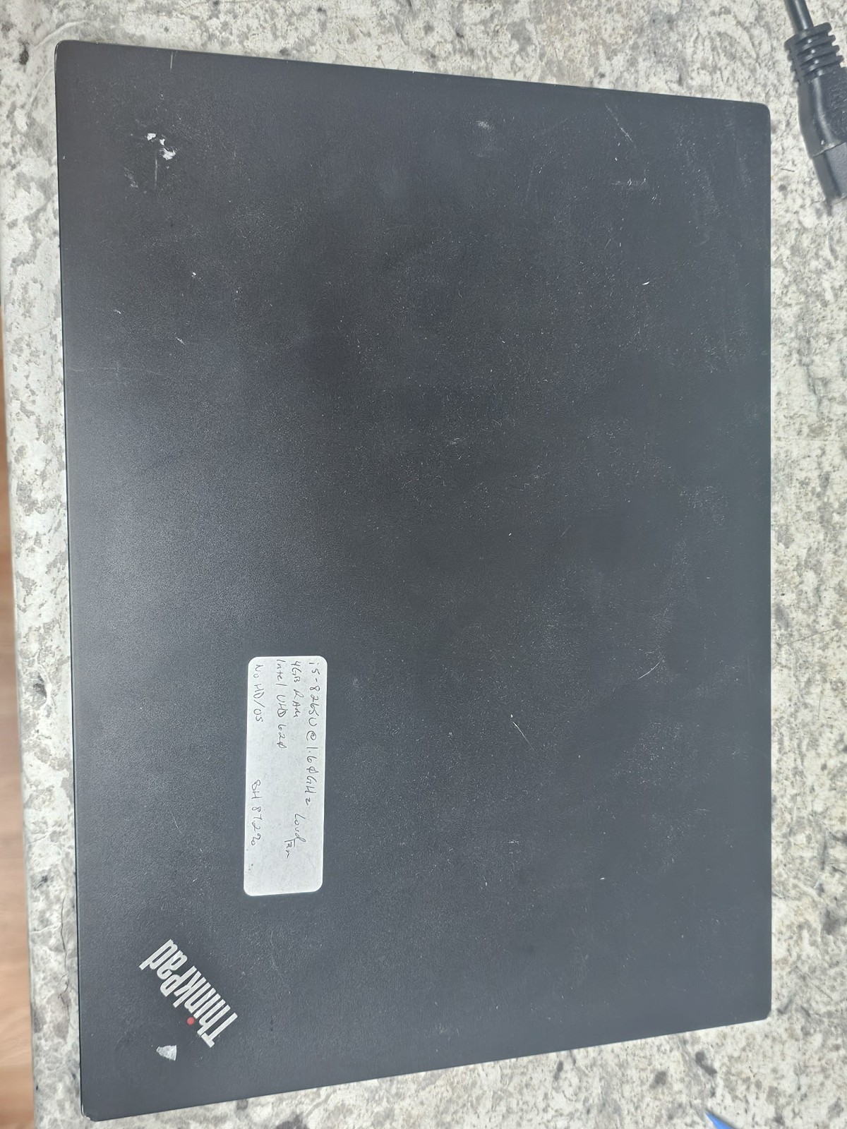 Office Lenovo Thinkpad E490 Intel i5-8265U 8GB RAM NO SSD / Charger – Special