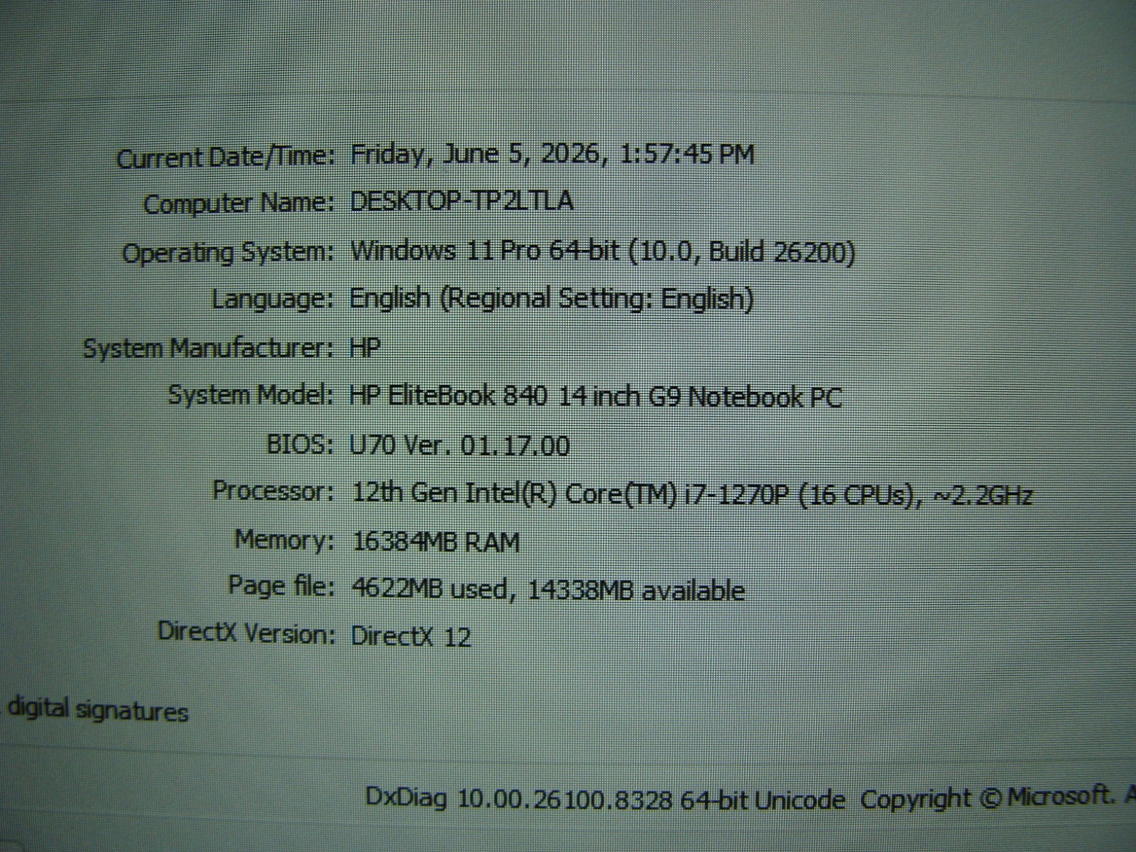 HP EliteBook 840 G9 14″ FHD+ intel i7-1270P 2.2GHz 16GB 256GB W11Pro +PA