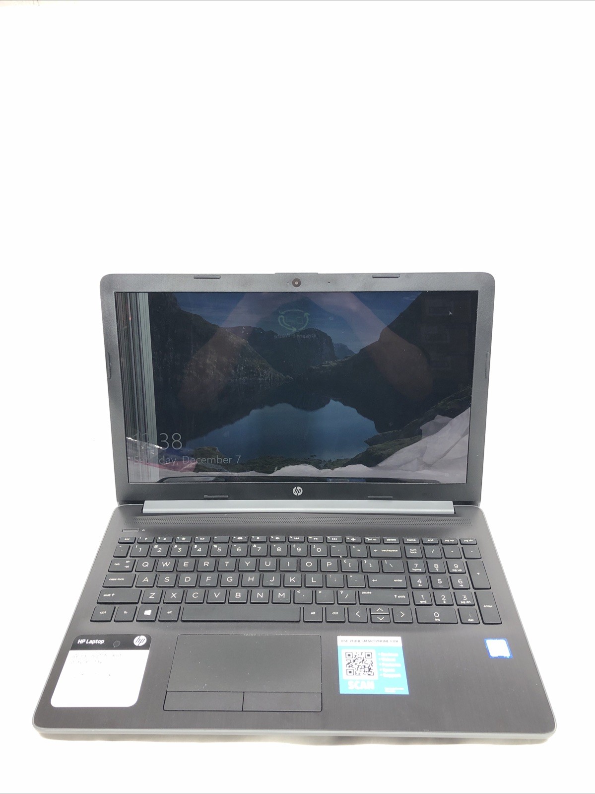 HP Laptop 15-da0xxx, Intel Core i7-7500U @2.70Ghz, 8GB RAM, 256GB SSD, W10