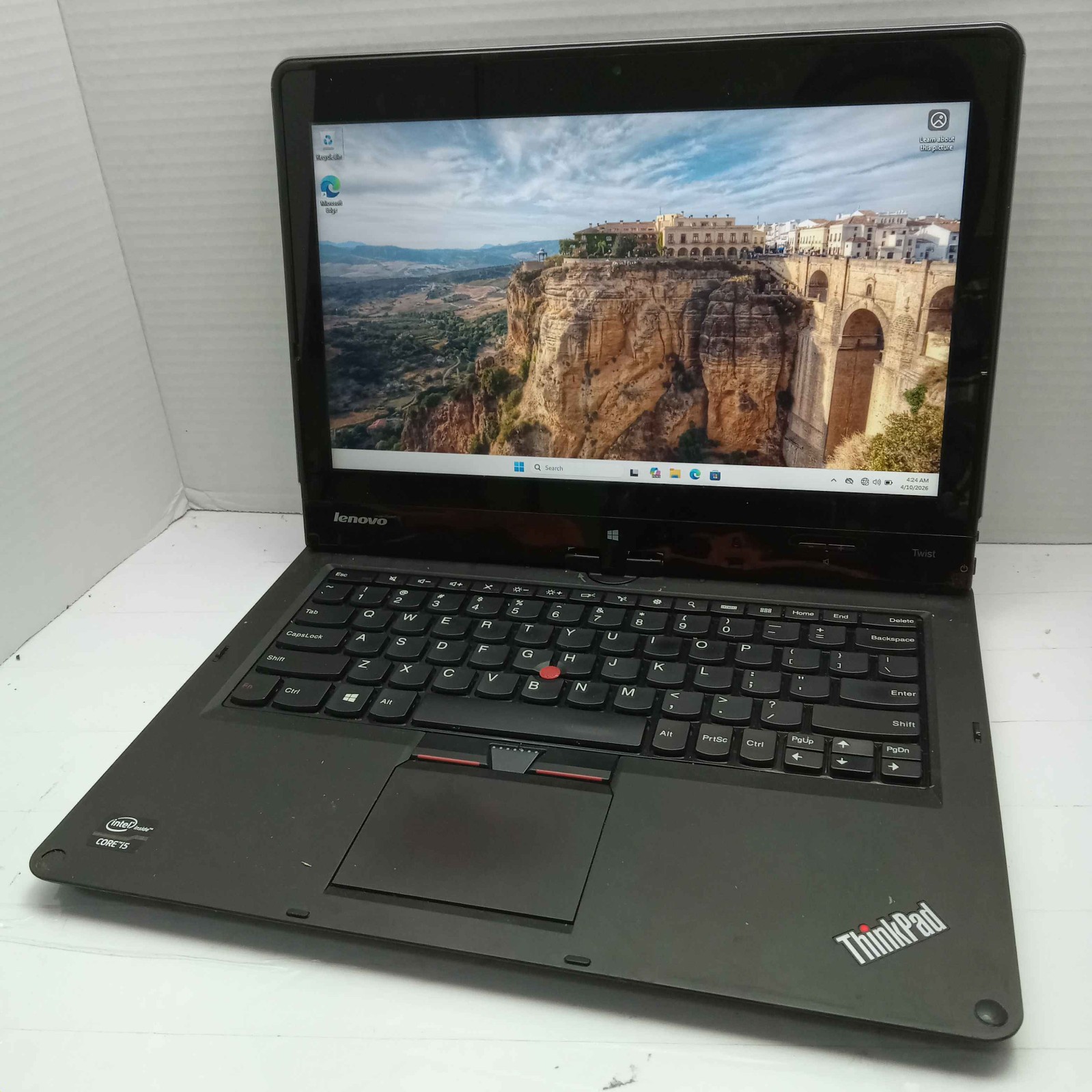 Lenovo ThinkPad Twist S230u Touchscreen Laptop i5-3317U 4GB RAM 500GB HDD Win11^