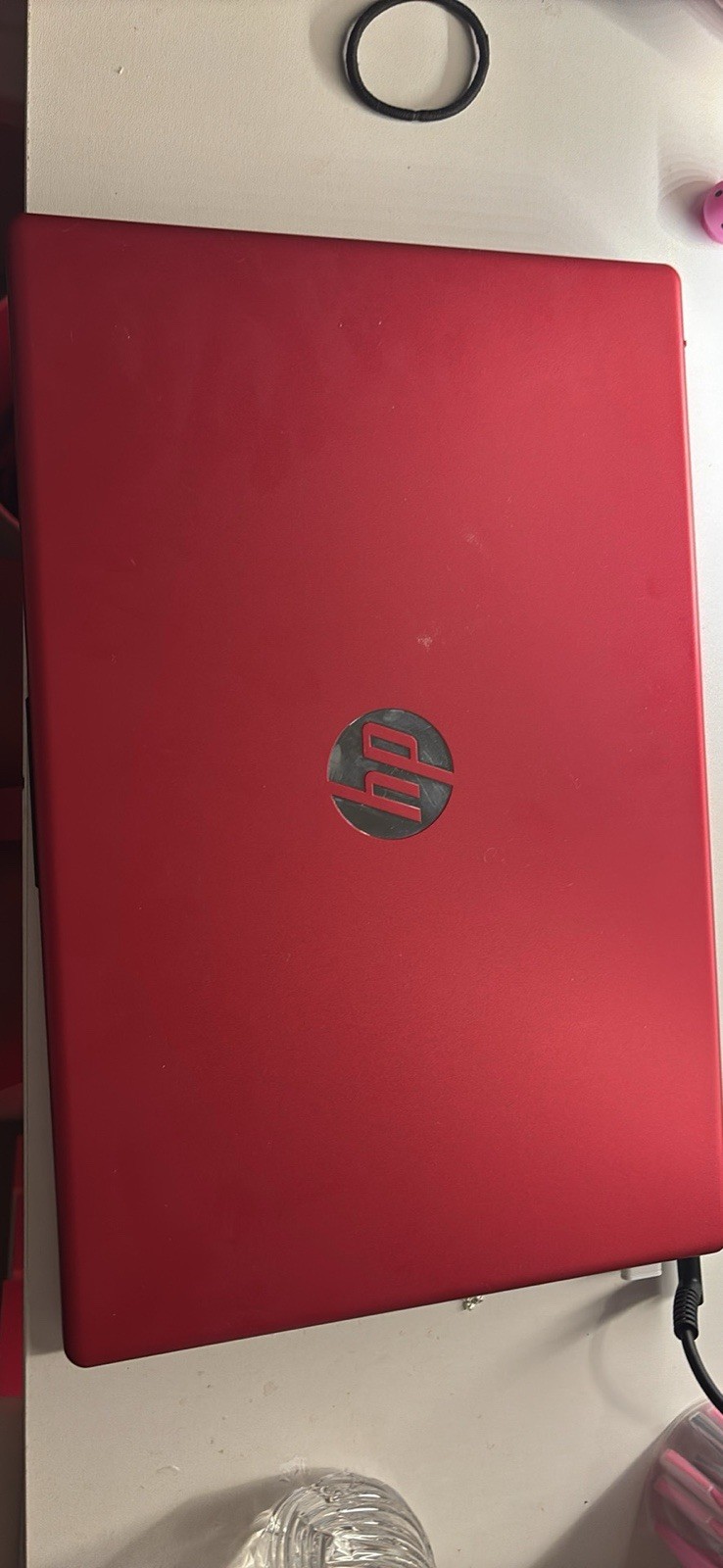 HP 15 Laptop 15.6″ HD Pentium Quad-Core N200 16GB 128GB SSD Webcam Win 11 Red