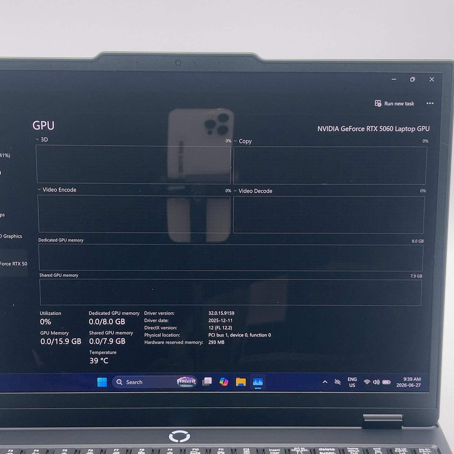 Lenovo Legion 5 15IRX10 15″ i7-14700HX 2.1GHz 16GB RAM 1TB SSD GeForce RTX 5060