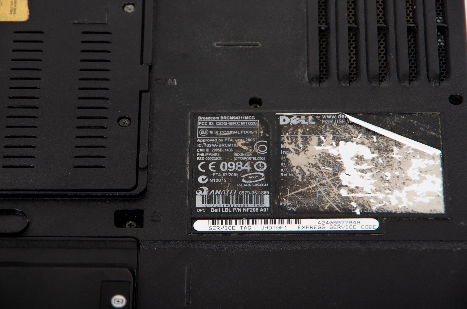 (Parts)Inspiron 1501 Unknown CPU, Unknown RAM