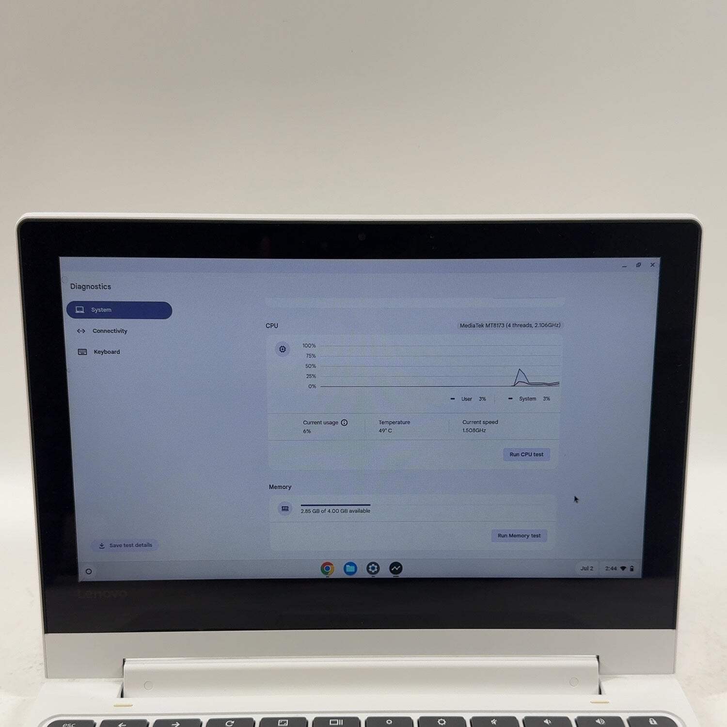 Lenovo Chromebook C330 81HY 11.6″ MT8173 2.1GHz 4GB RAM 32GB SSD