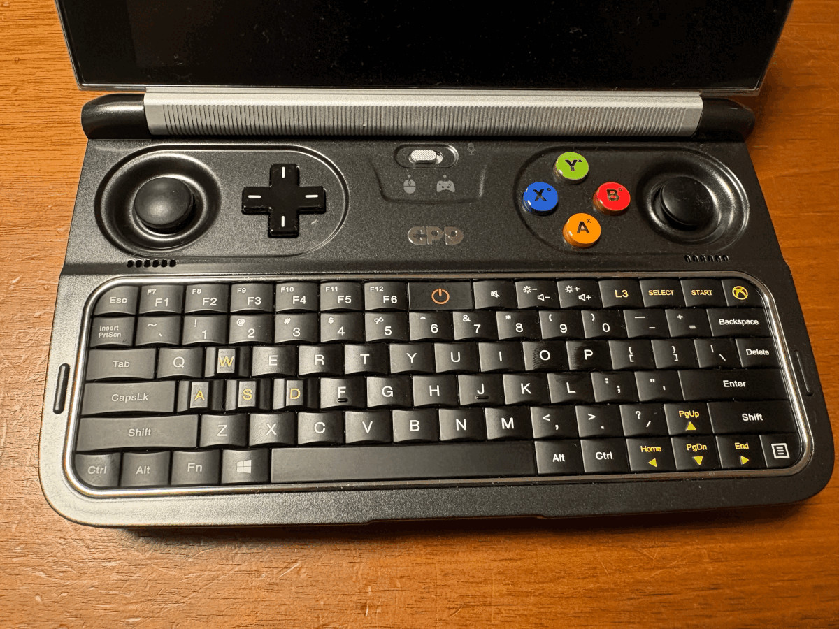 GPD Win 2 Handheld Gaming PC 512GB SSD Windows 10 Pocket Laptop w/case