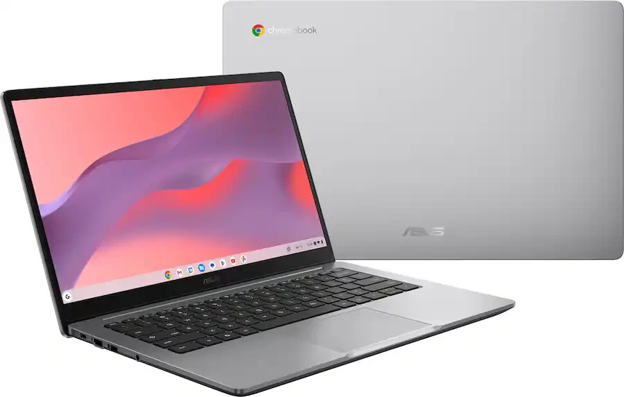 ASUS CX14 14″ FHD IPS Chromebook Intel N4500 4GB 64GB eMMC Grey