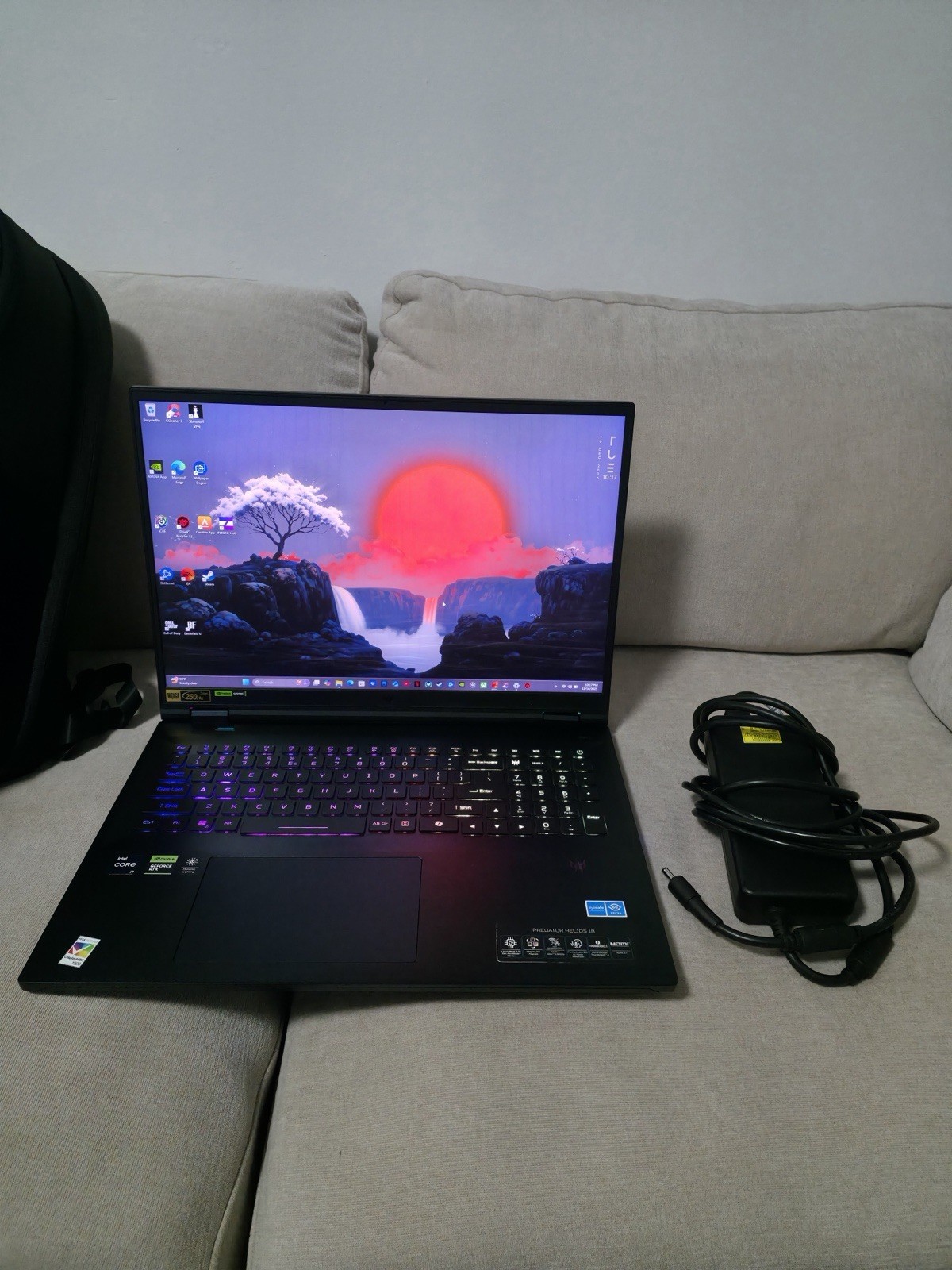 Acer Predator 18 GeForce 4090 2tb Gaming Laptop 250hz Intel Core 32gb Ram