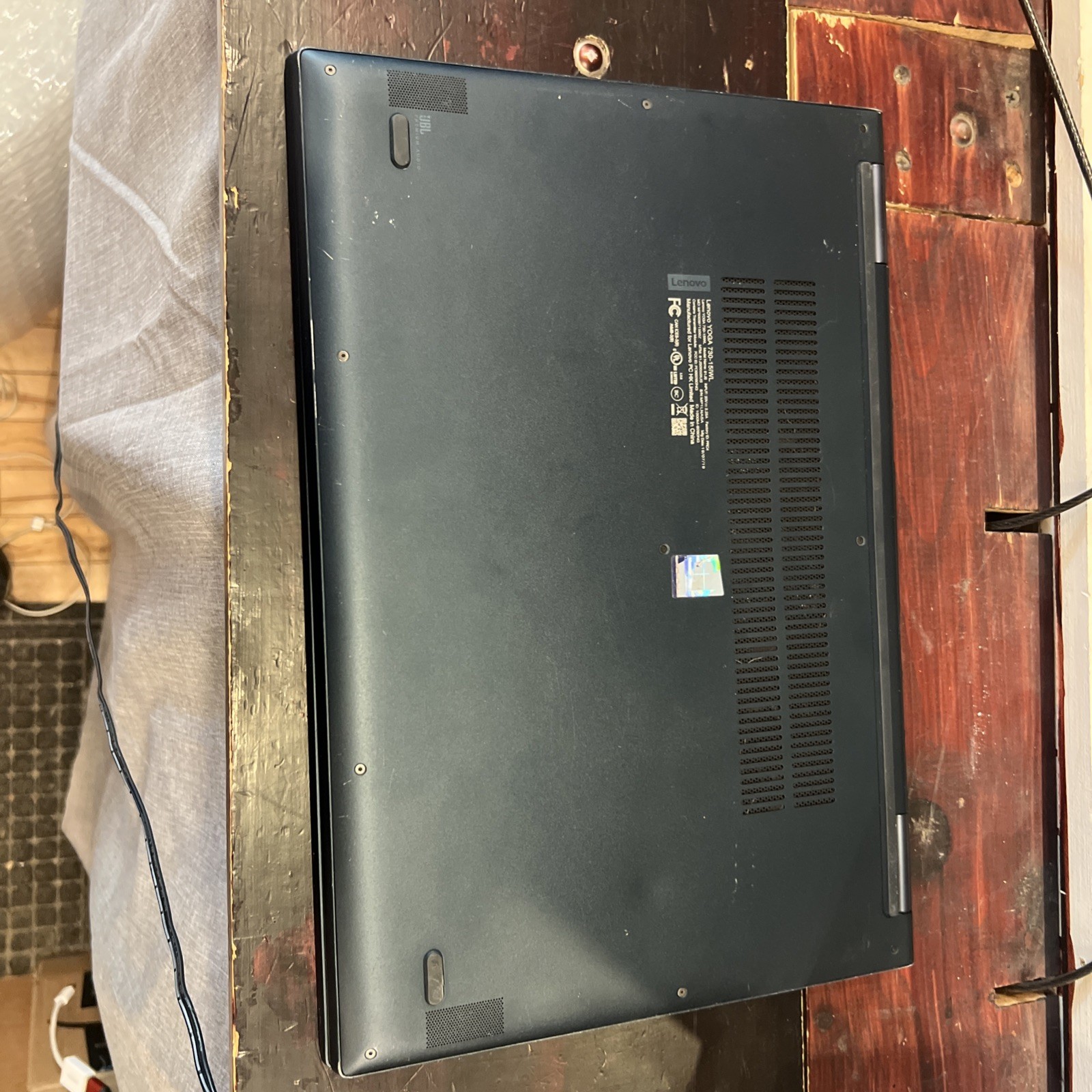 LENOVO YOGA 730-15IWL i5-8265U @ 1.60 GHz, 12GB RAM, 256 SSD, Parts Not Working