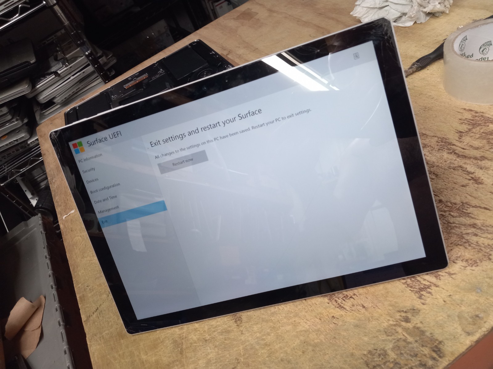 Microsoft Surface Pro 1807 i5-7300U 8GB 256GB NVMe