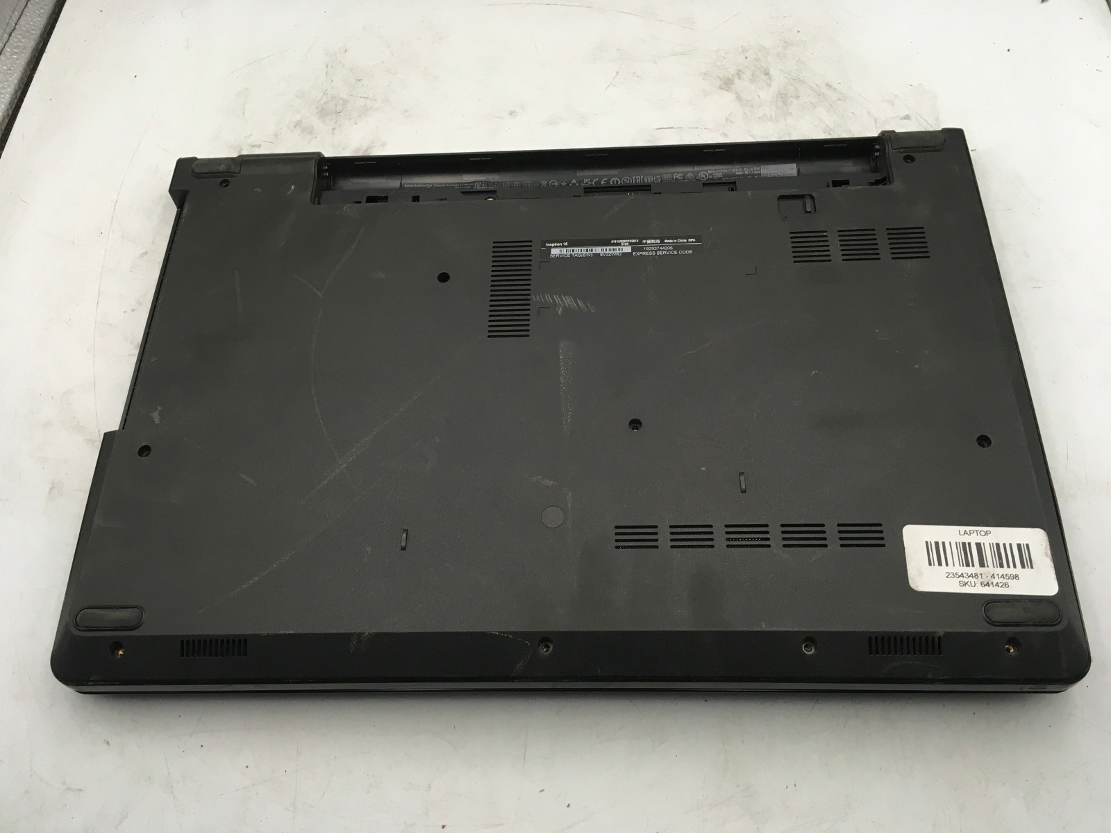 DELL INSPIRON 15 P47F -FOR PARTS/BROKEN LCD- INTEL I3 3RD GEN – NO RAM -READ- BB