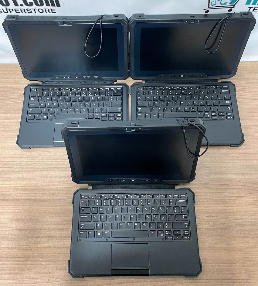 LOT 3 Latitude 7212 Rugged Extreme 11.6 W11P i3-7100U 2.4GHz 8gb RAM 256gb SSD