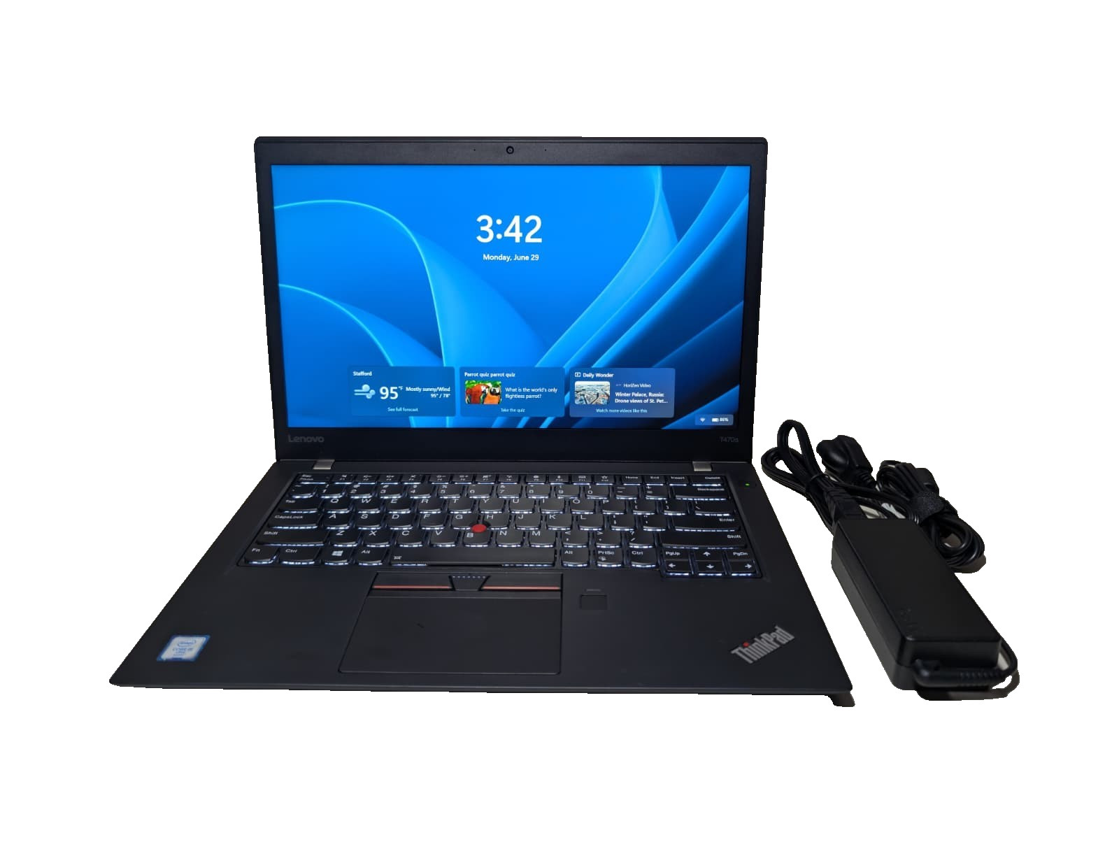 Lenovo ThinkPad T470s | i5 6th Gen 20GB RAM 512GB SSD | FHD Backlit 2 Batts