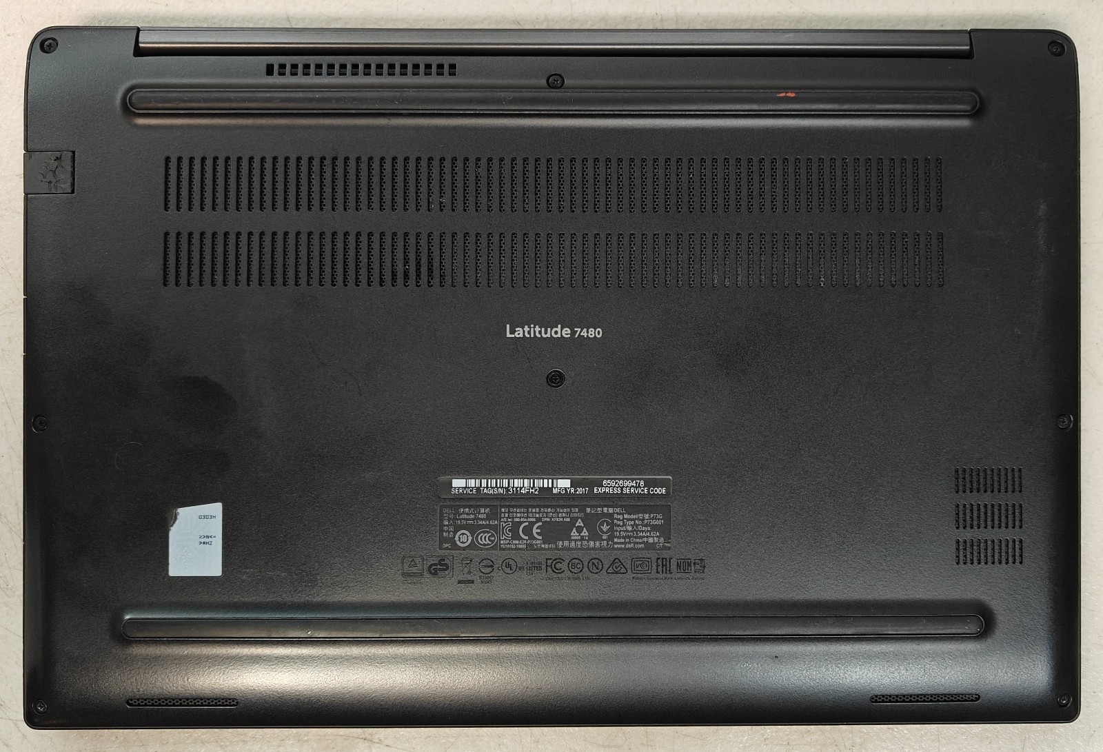 Dell Latitude 7480 Touch i5-7300u 2.6GHz, 8GB RAM, 256GB NVMe, Linux Zorin 18.1