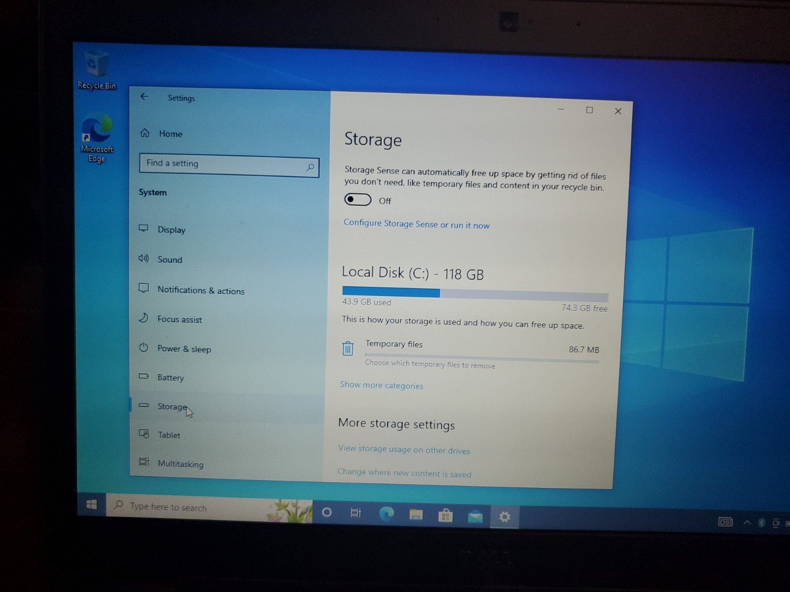 Dell Latitude 5480 14″ i5-7300U 2.60GHz 8GB RAM 130GB SSD