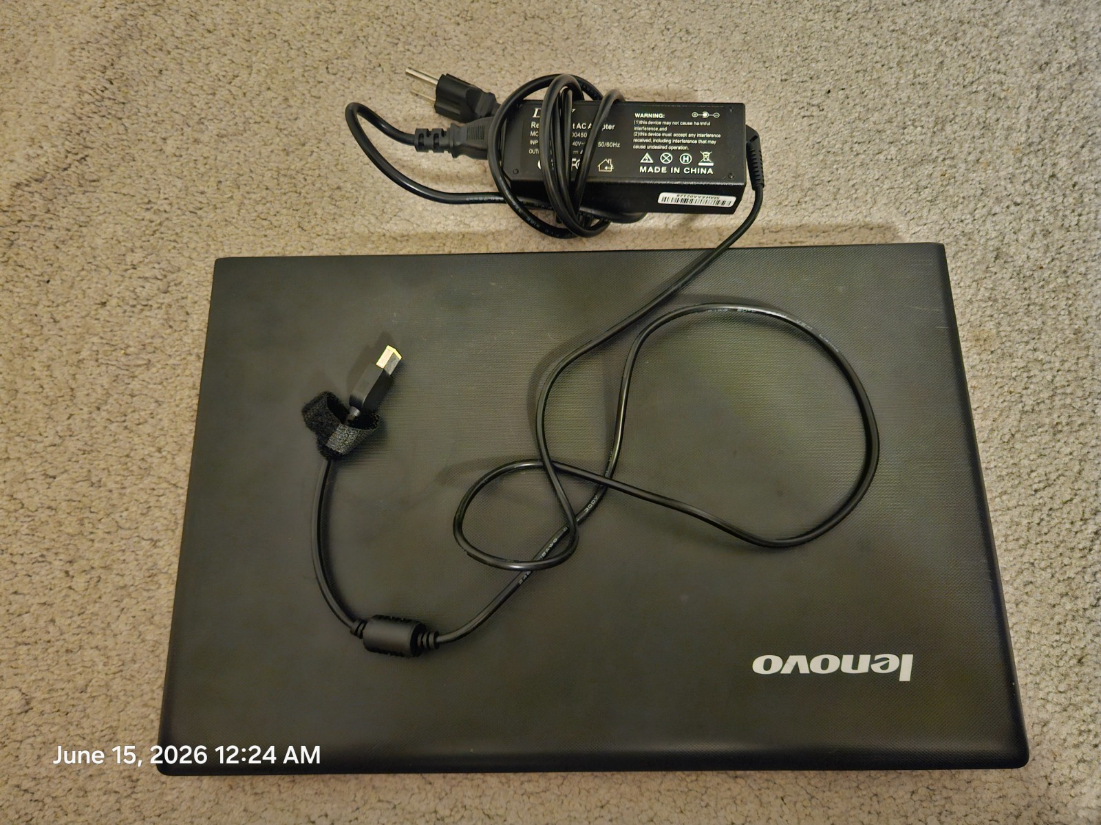 Lenovo G505-20240 AMD E1-2100 @ 1.0GHz, 4GB 320GB HDD, DVDRW, 15.6″ Windows 8