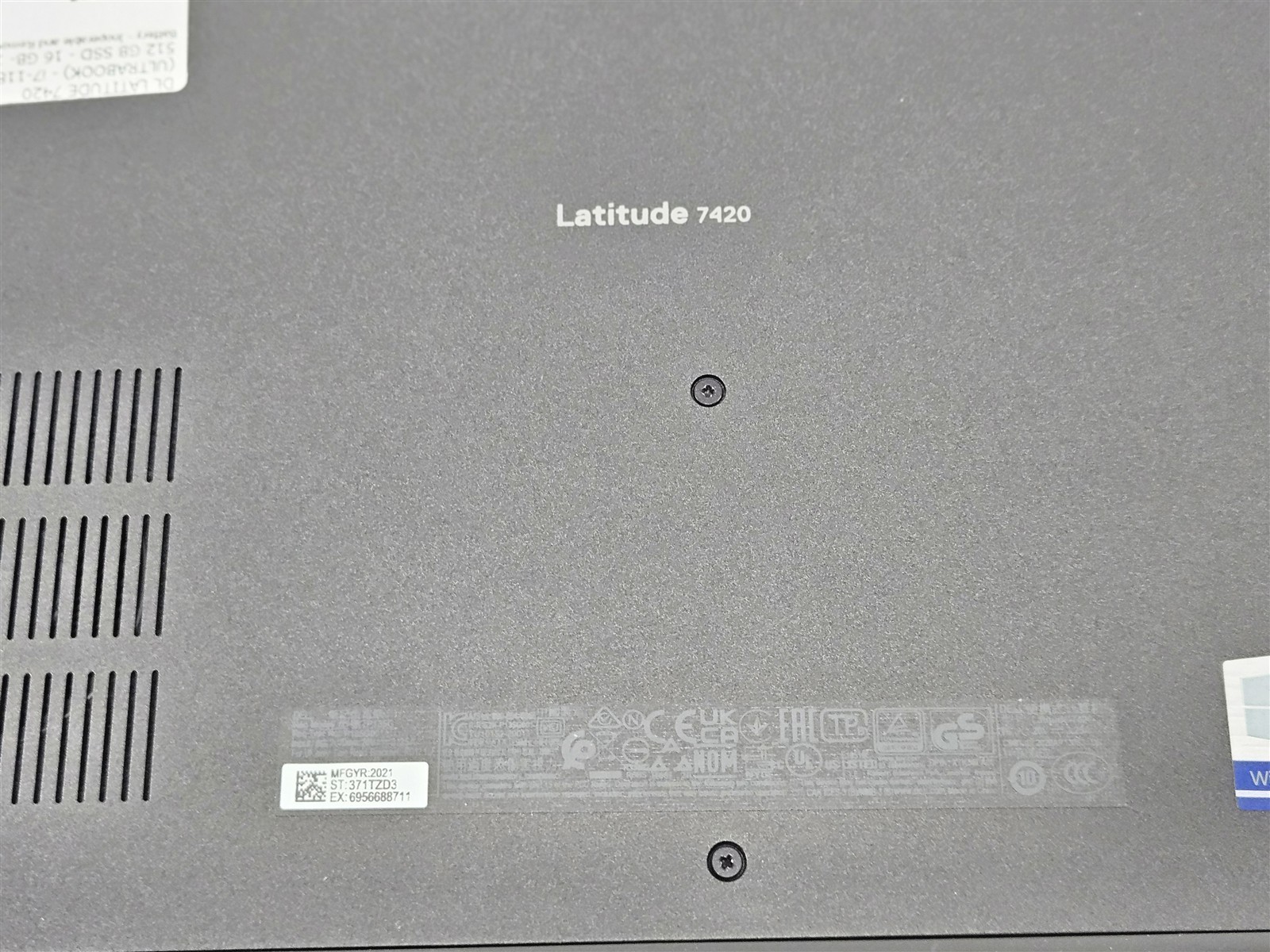Dell 14″ Latitude 7420 Intel Core i7-1185G7 16GB RAM 512GB SSD No Battery