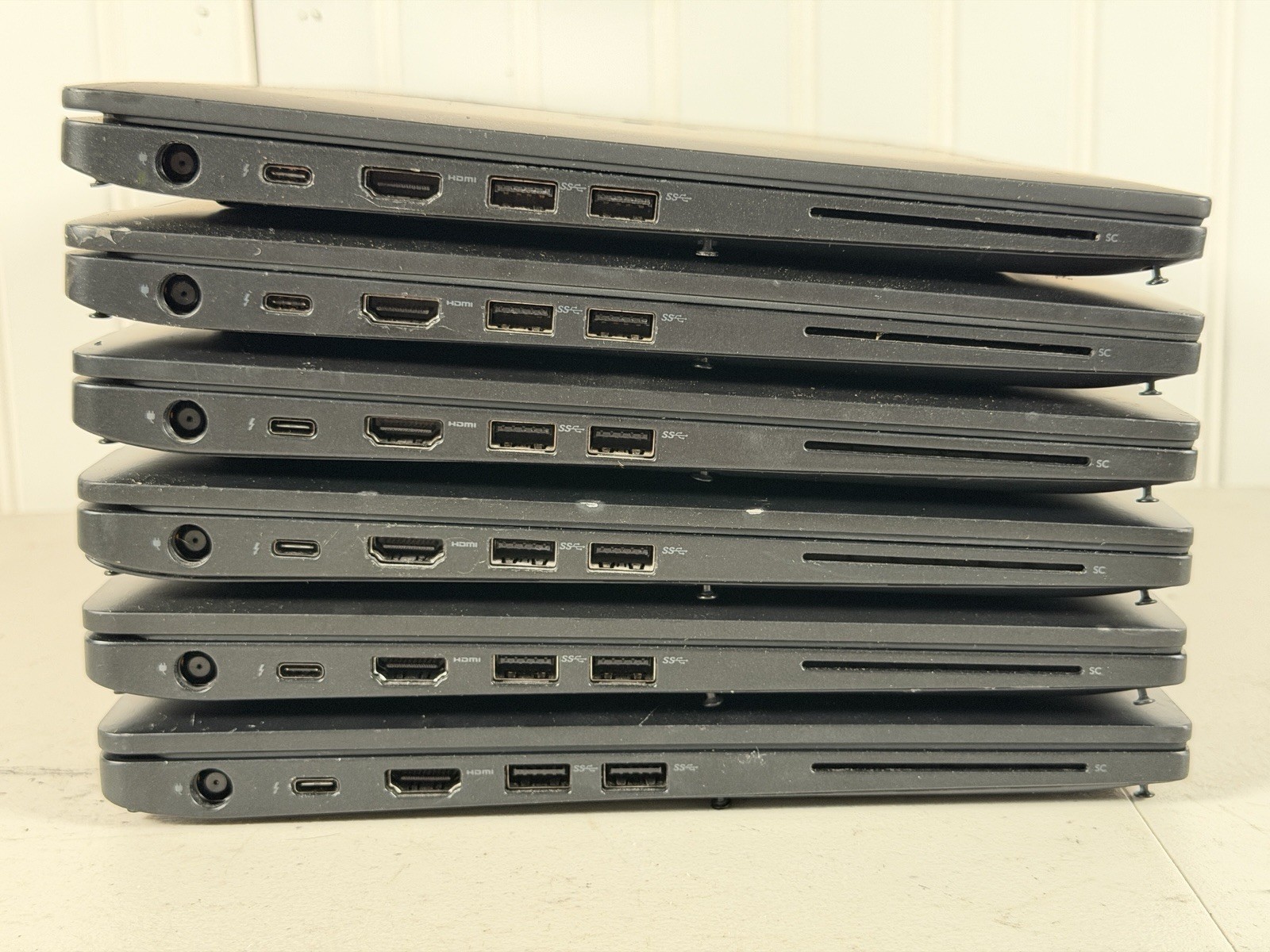 Lot of 6 Dell Latitude 7490 i7-8650u 14″ w/Webcam No RAM/BATT/SSD/OS/Charger