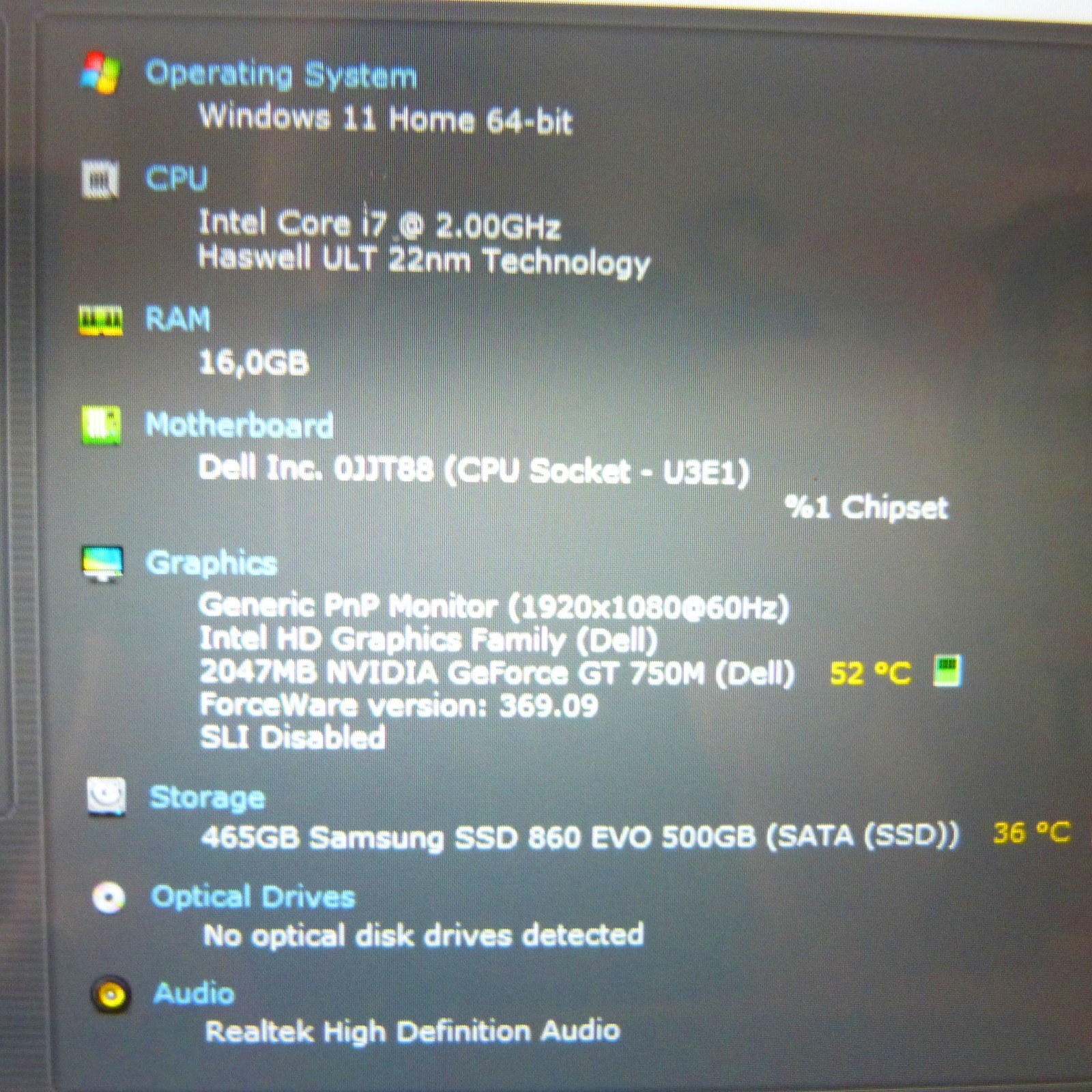 Dell 7537 METAL 15″ TOUCH FULLHD ULTRABOOK l Windows 11 SSD l 16GB RAM NEW